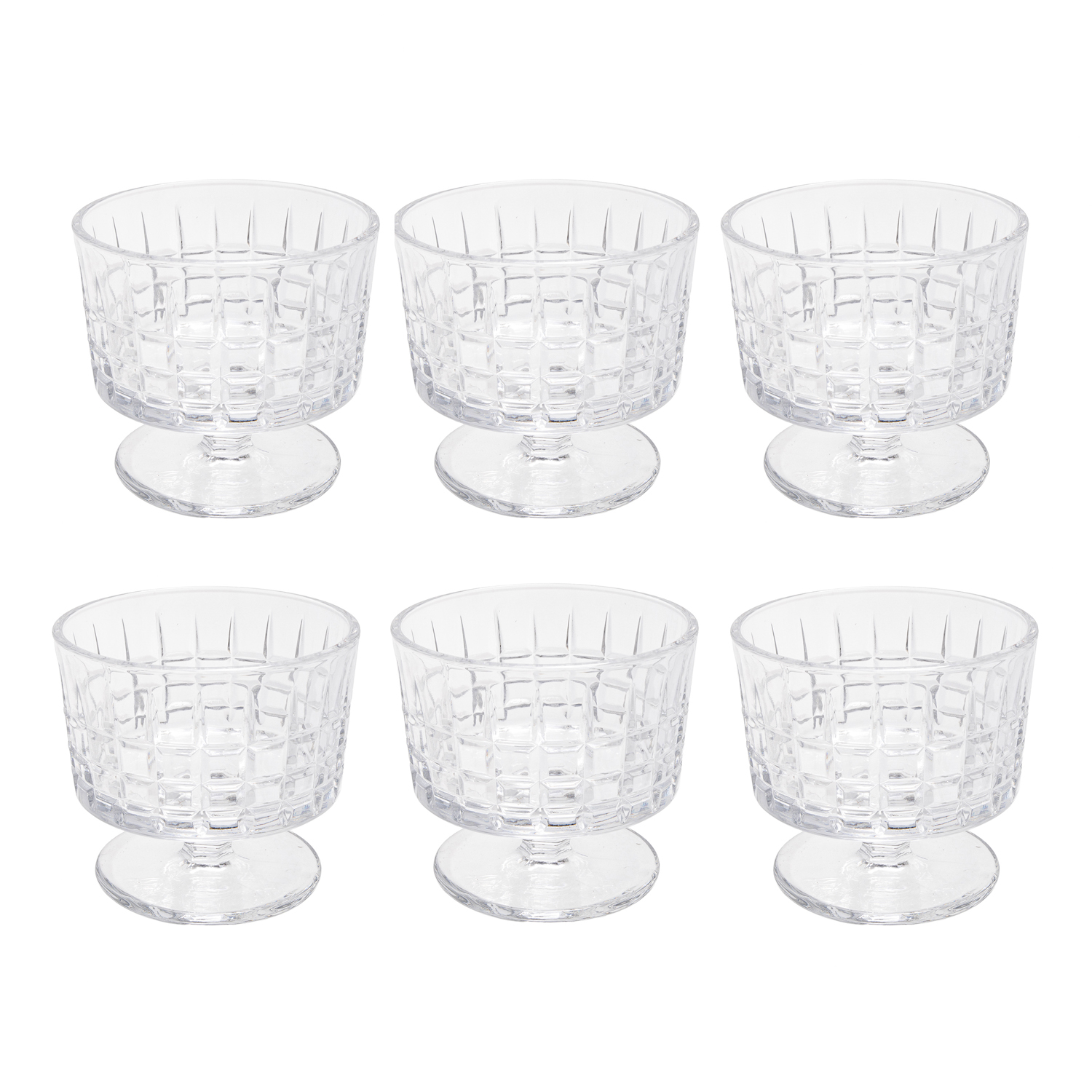 Set di 6 Coppiere in Vetro 280 ml Nevis