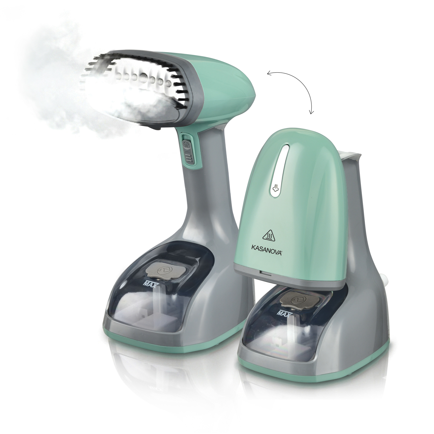 Ferro da stiro verticale pieghevole 1500 W verde