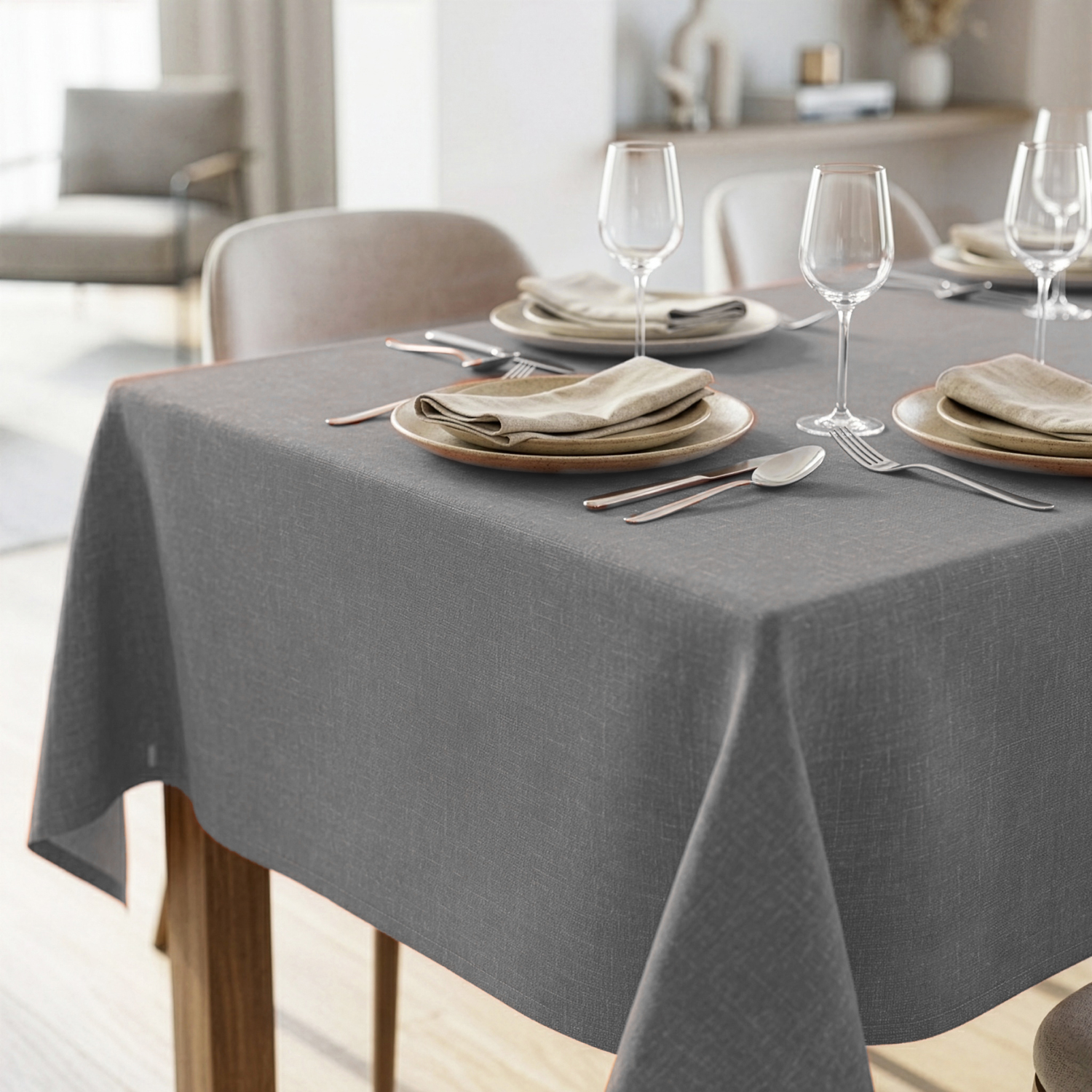 Tovaglia 140x230 cm Loneta grigio