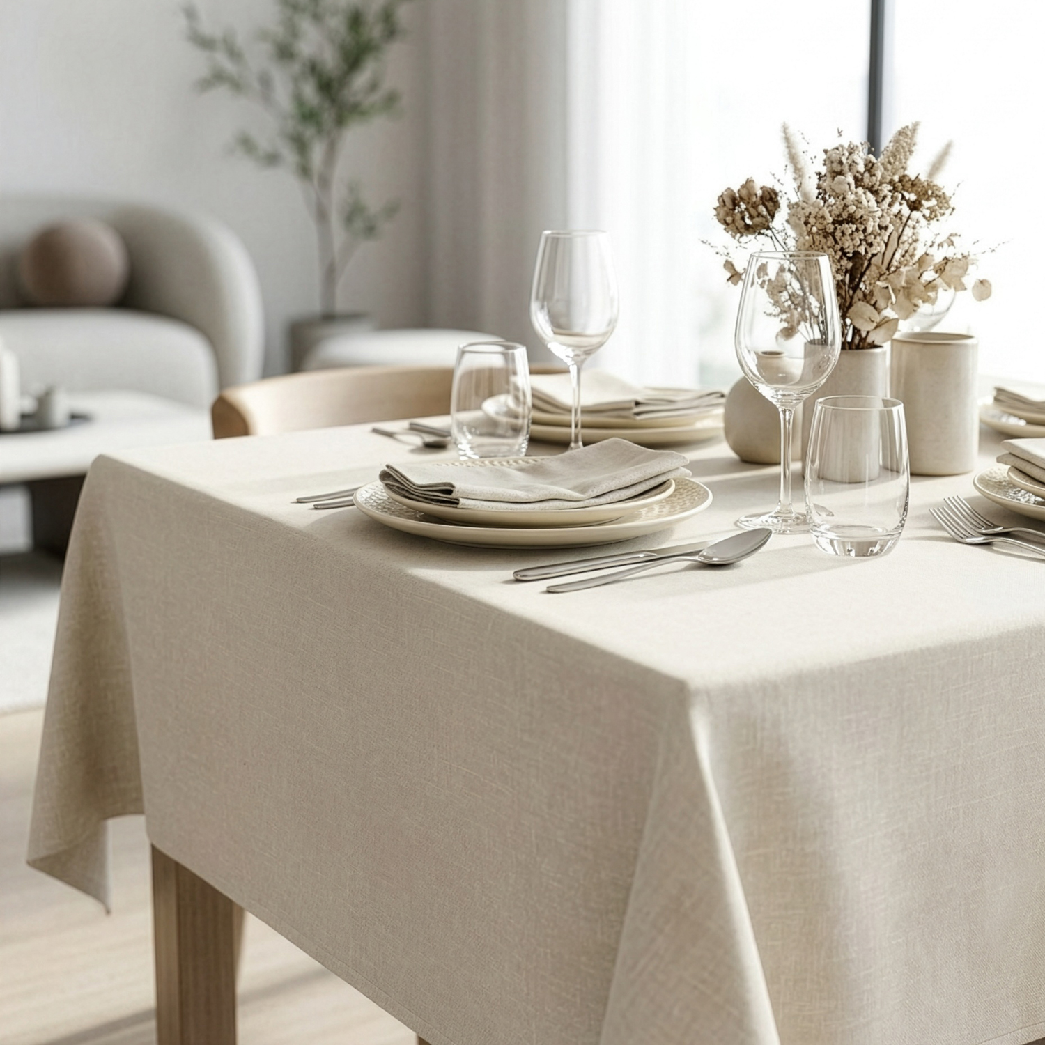 Tovaglia 140x230 cm Loneta beige