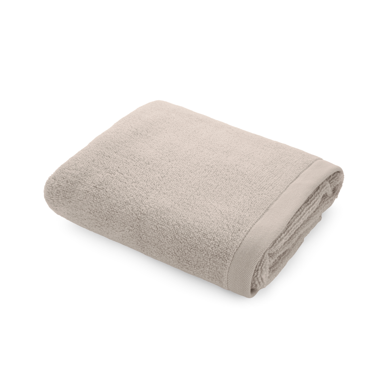 Asciugamano viso 60x100 cm cotone tortora Zero Twist