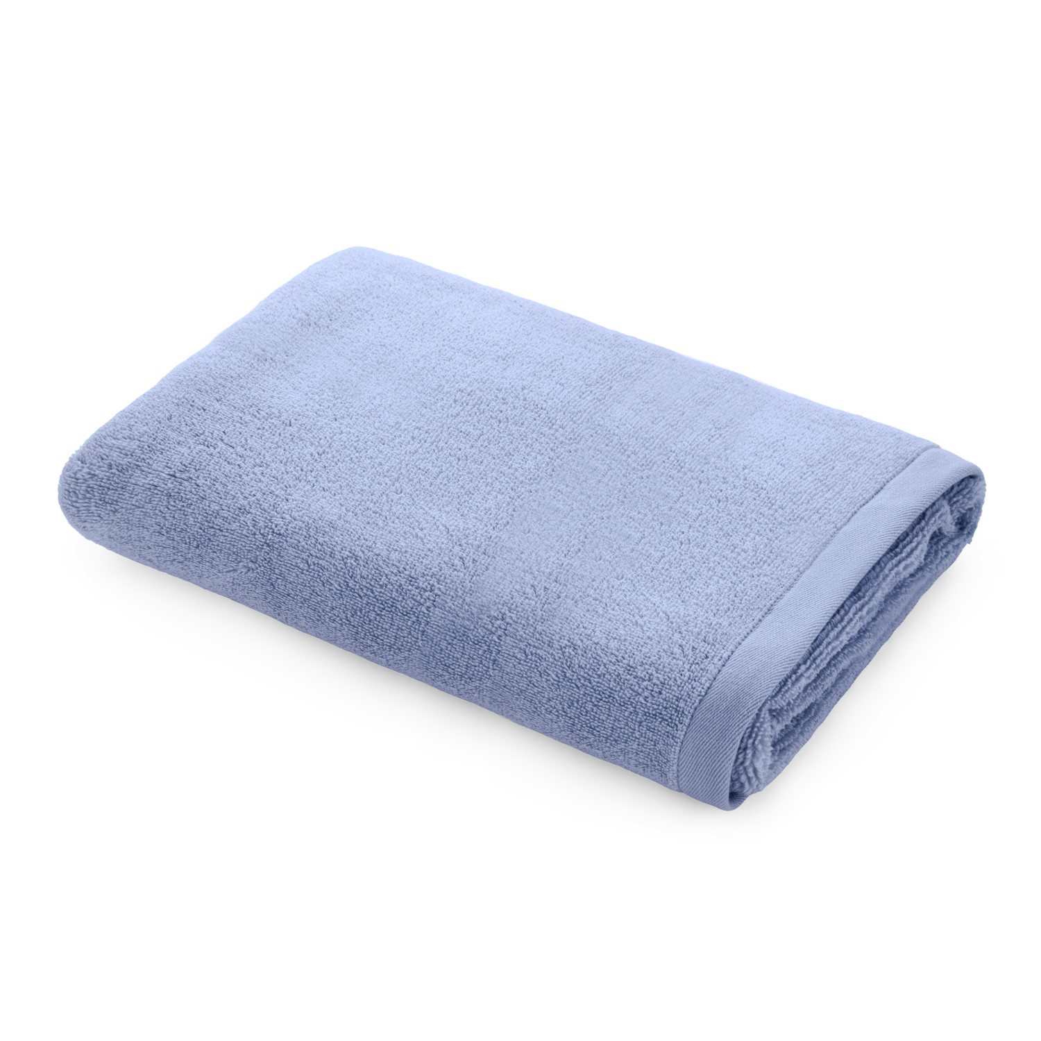 Telo doccia 90x150 cm cotone blu Zero Twist