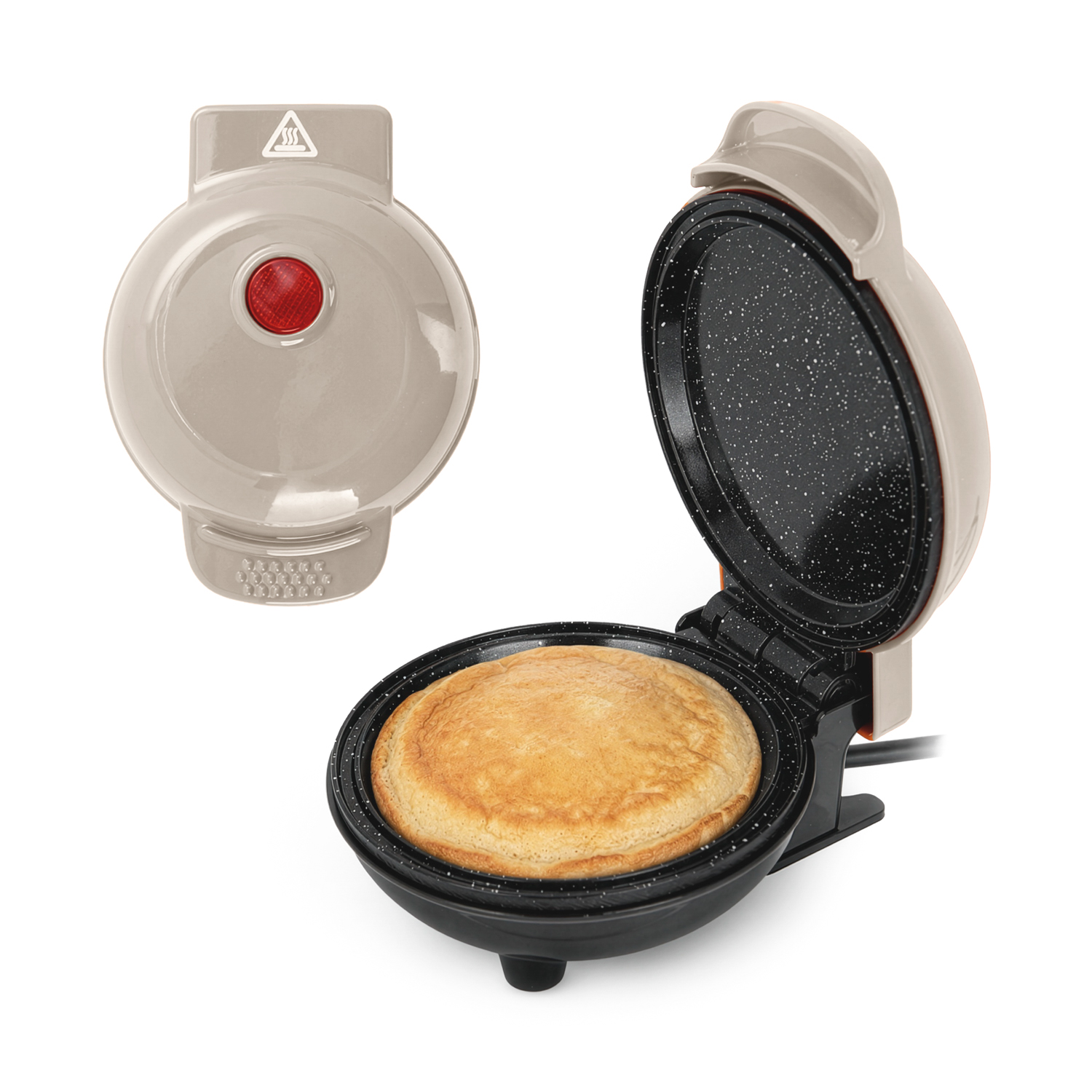 KASANOVA Mini piastra pancake 12 cm tortora