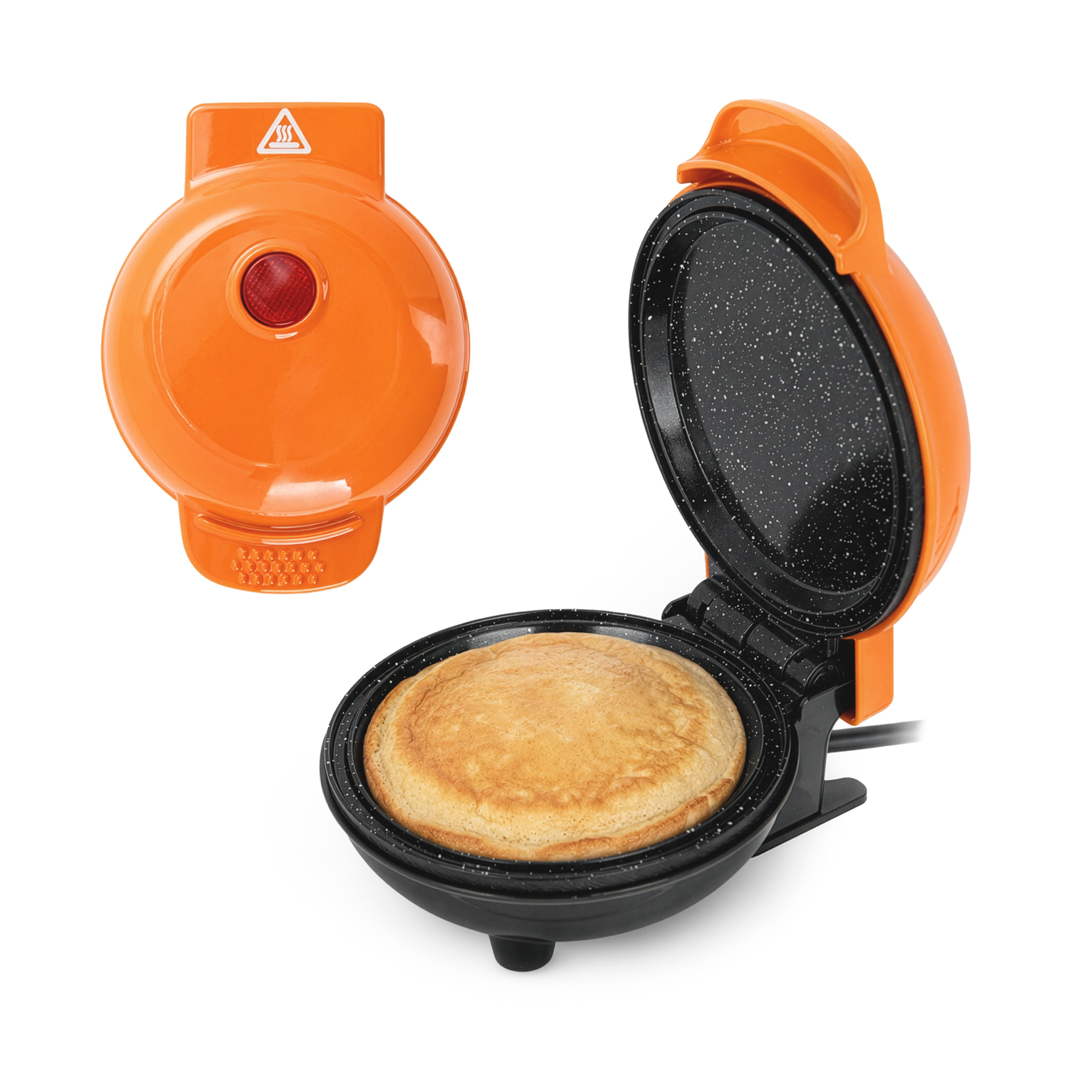 Mini piastra pancake 12 cm arancione