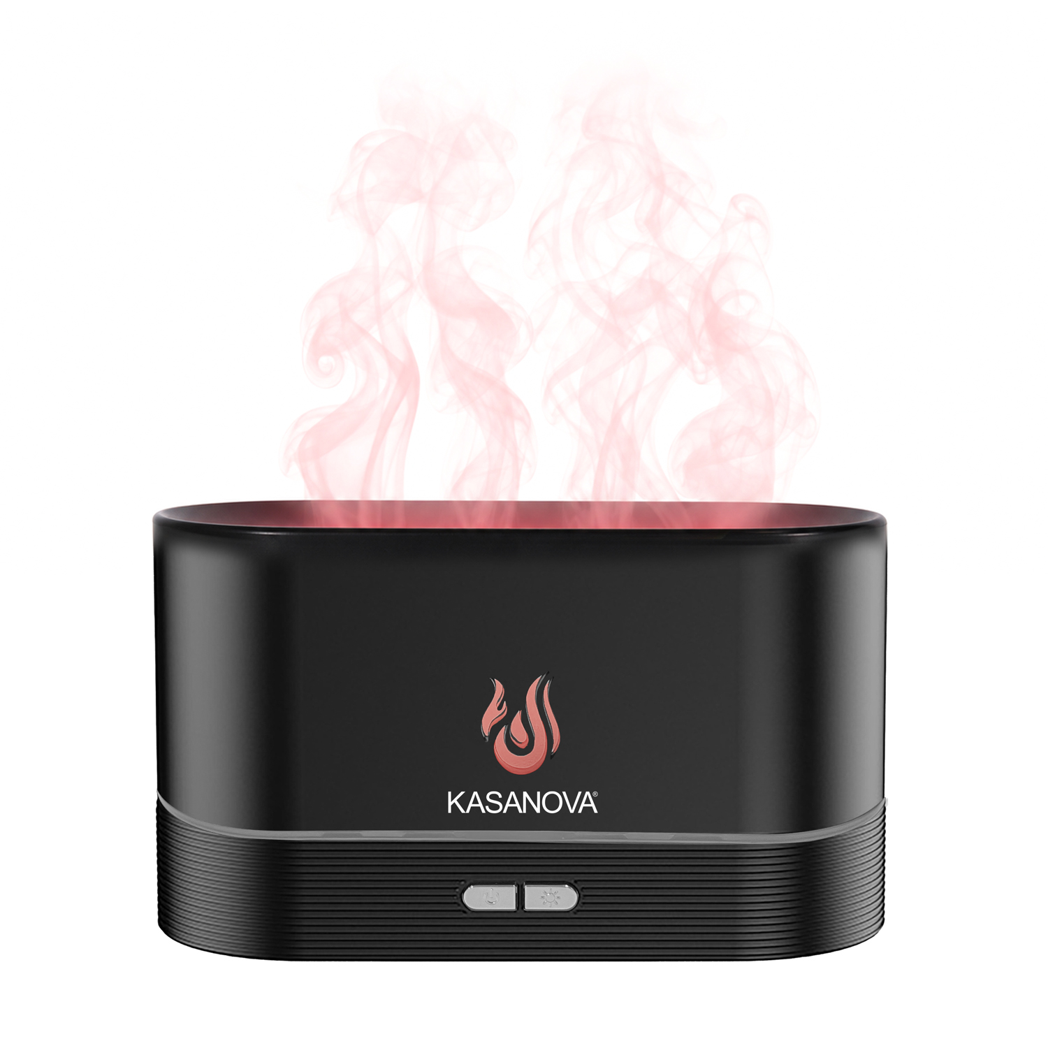 Diffusore elettrico effetto fiamma 200 ml Flame nero