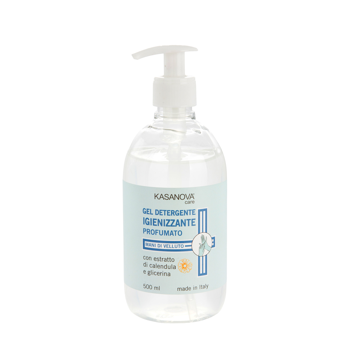 Gel igienizzante mani calendula da 500 ml