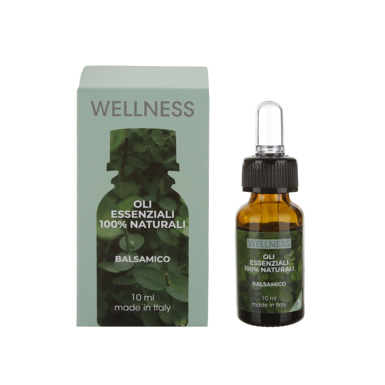 Olio essenziale balsamico con contagocce 10 ml