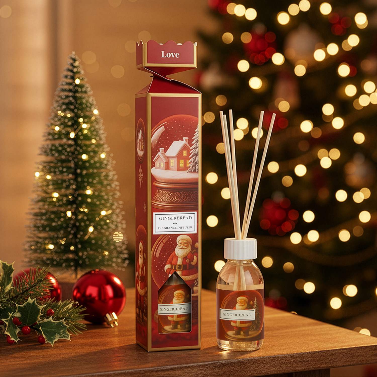 Diffusore Ambiente Gingerbread 100 ml: Natale in un Profumo