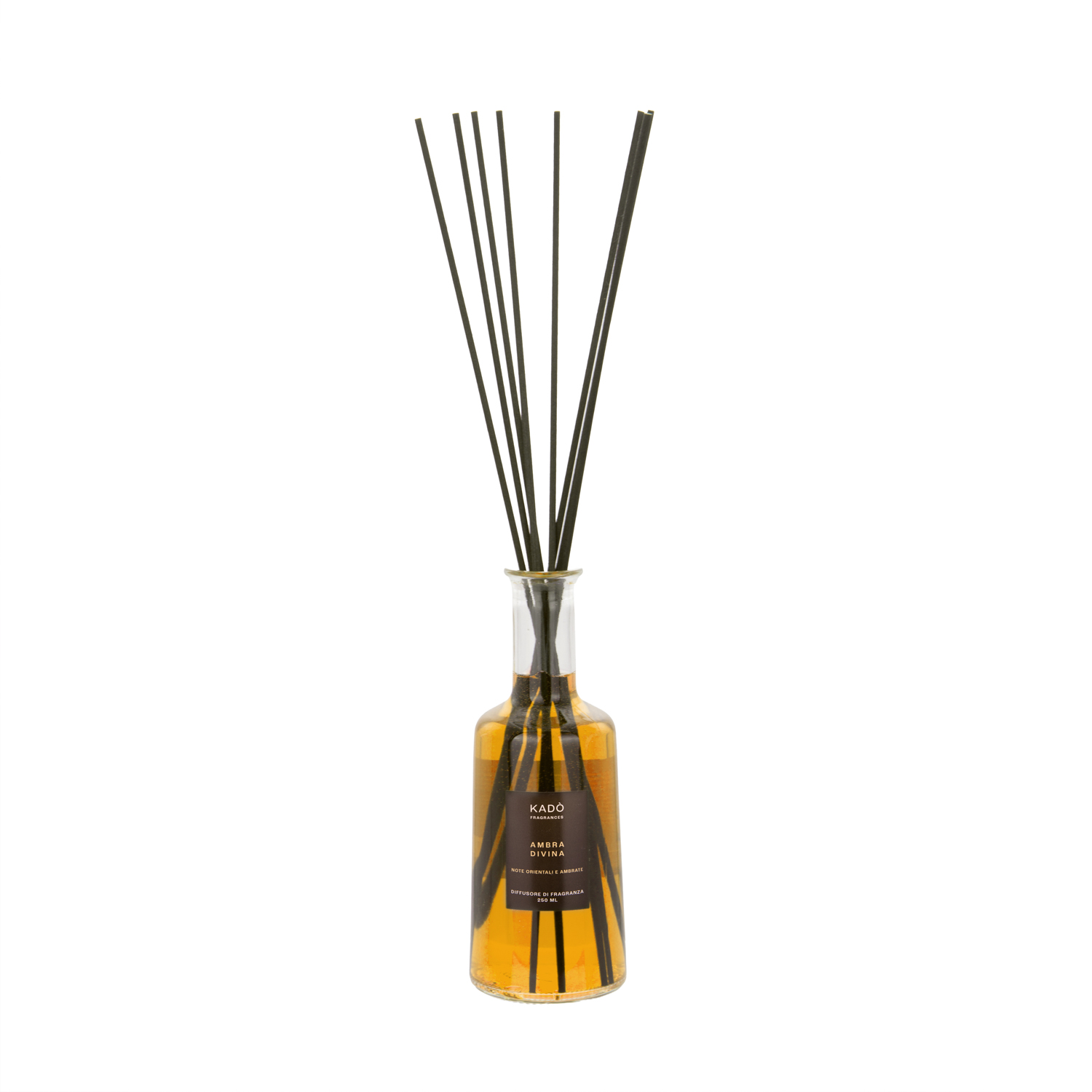 Diffusore ambiente con bastoncini 250 ml Ambra divina