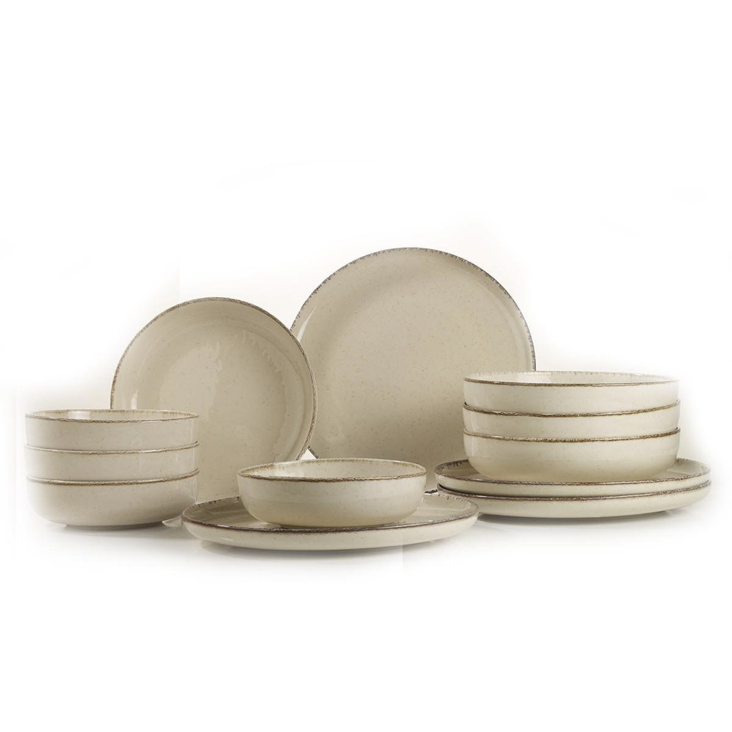 Set 12 pezzi tavola matt