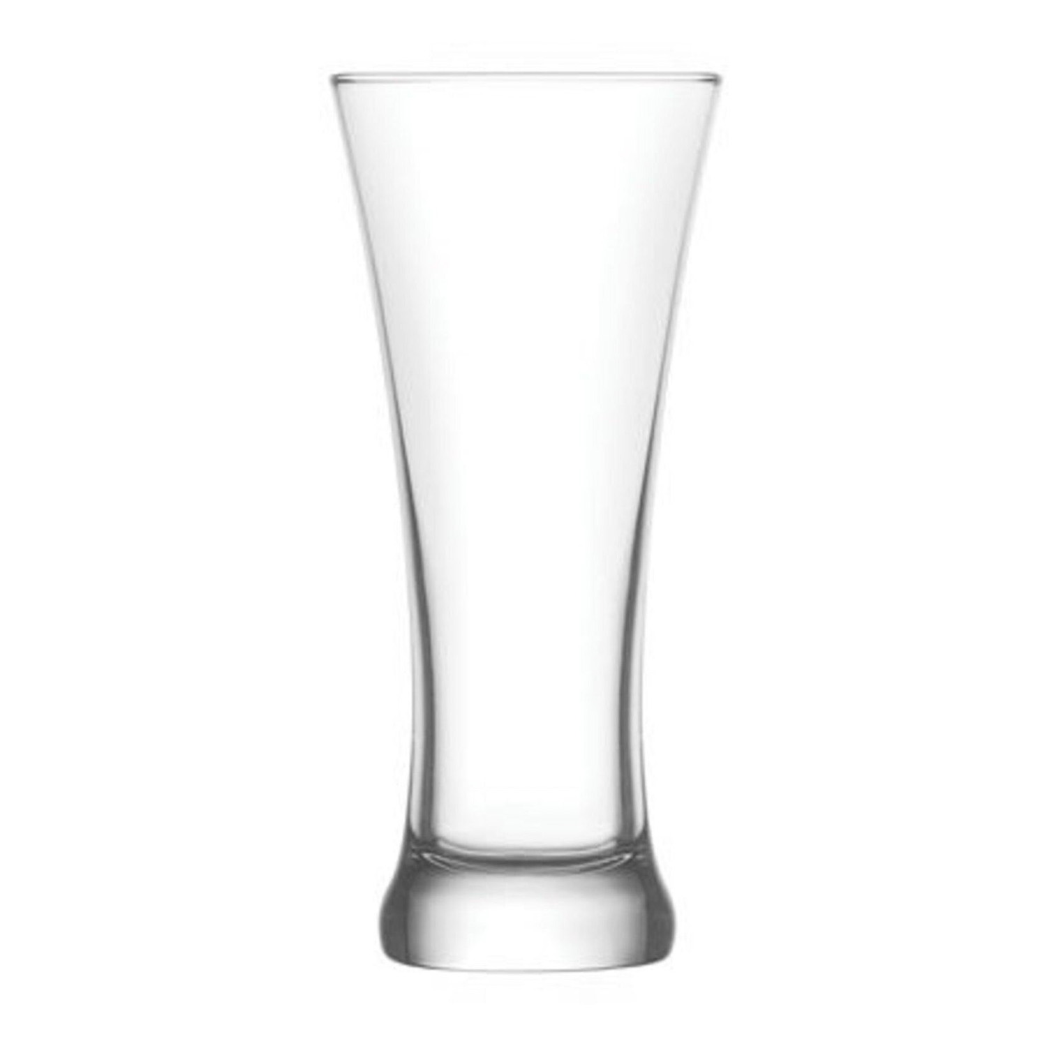 Set 6 bicchieri birra in vetro 380 ml