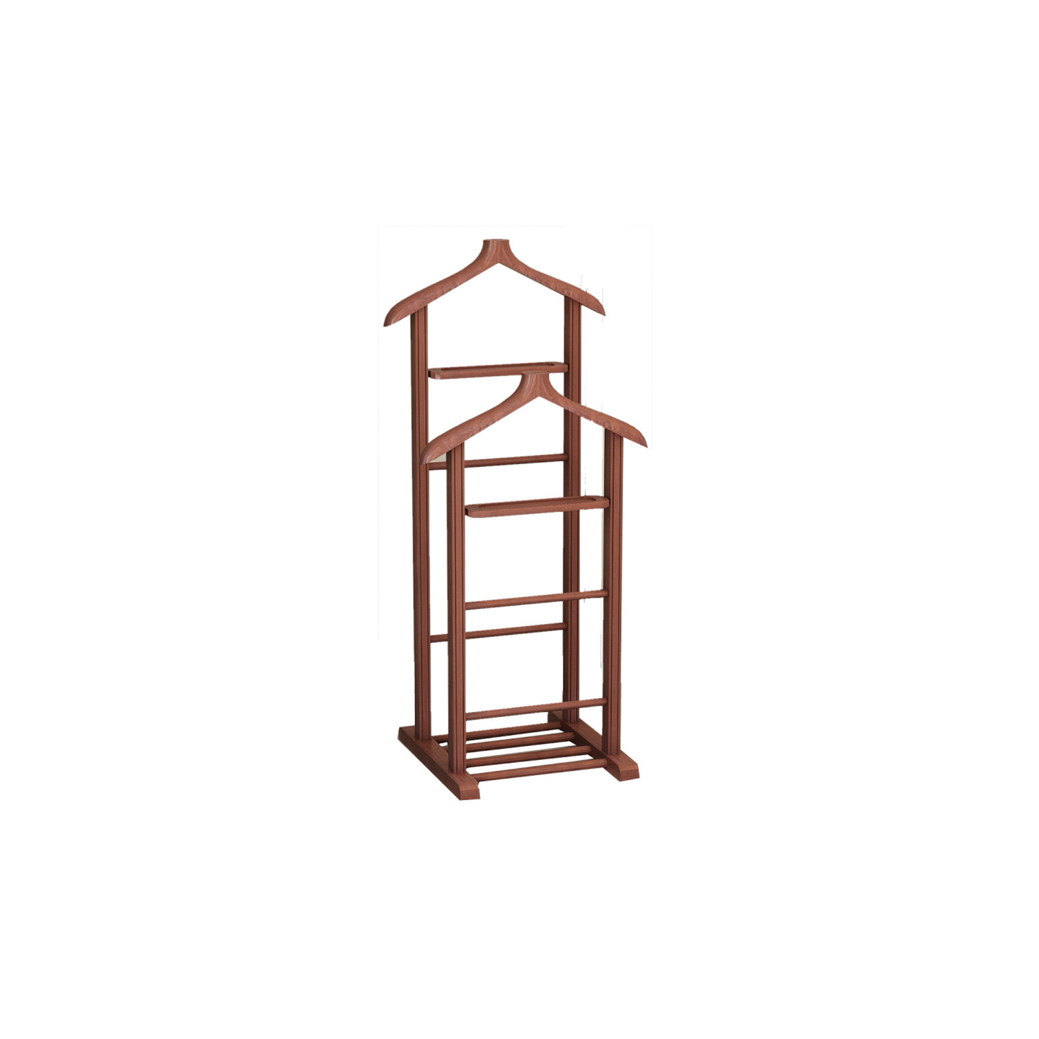 Appendiabiti servomuto legno marrone