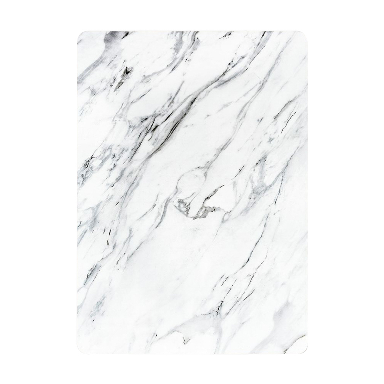 Tagliere effetto marmo bianco 20x30 cm