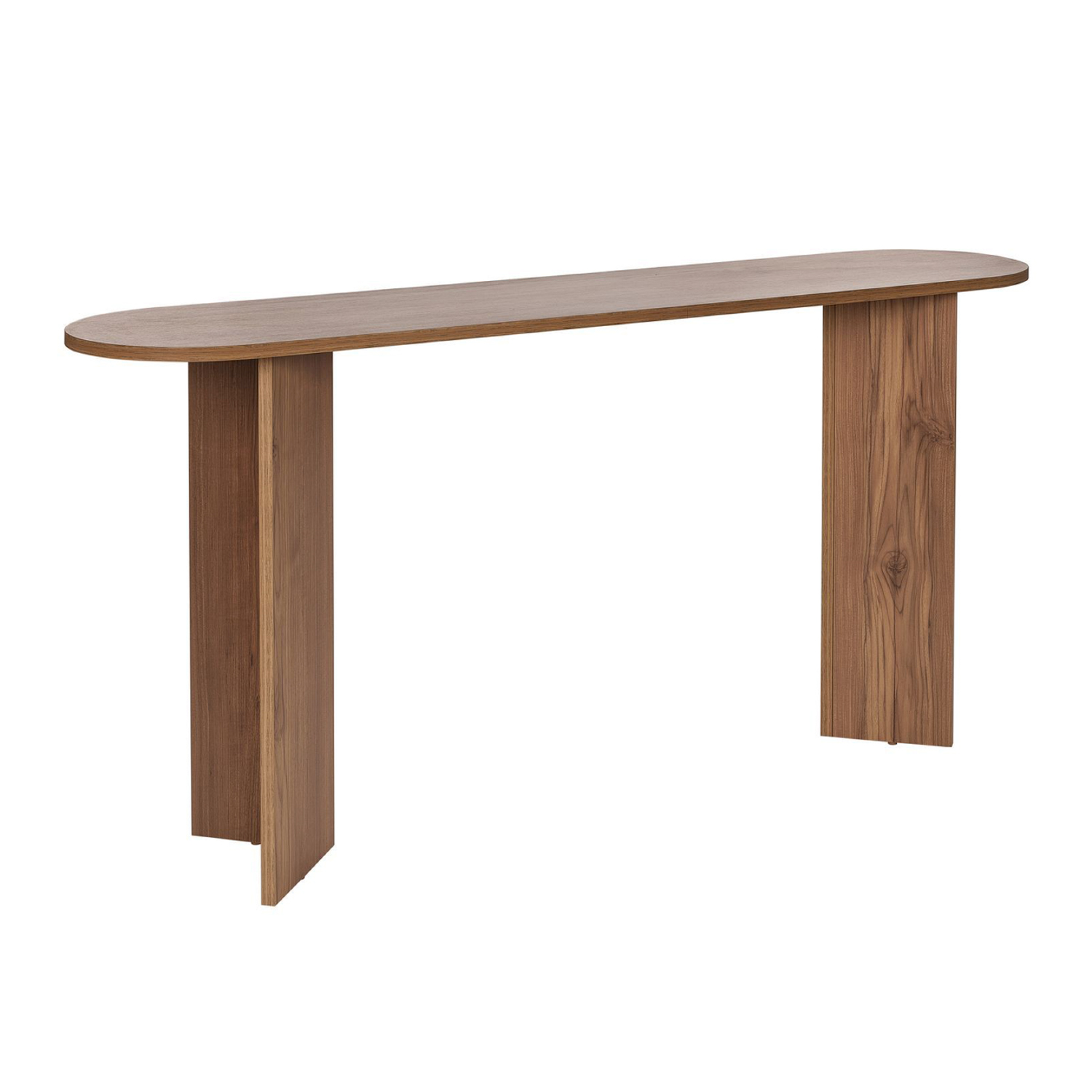 Tavolo consolle ingresso 150x75 cm marrone chiaro