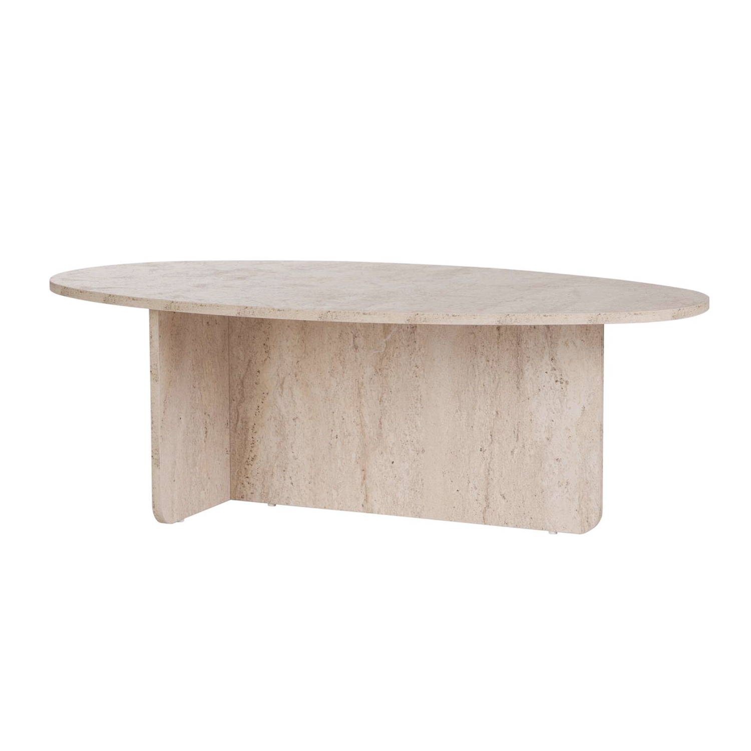 Tavolino da caffè Ovalis beige