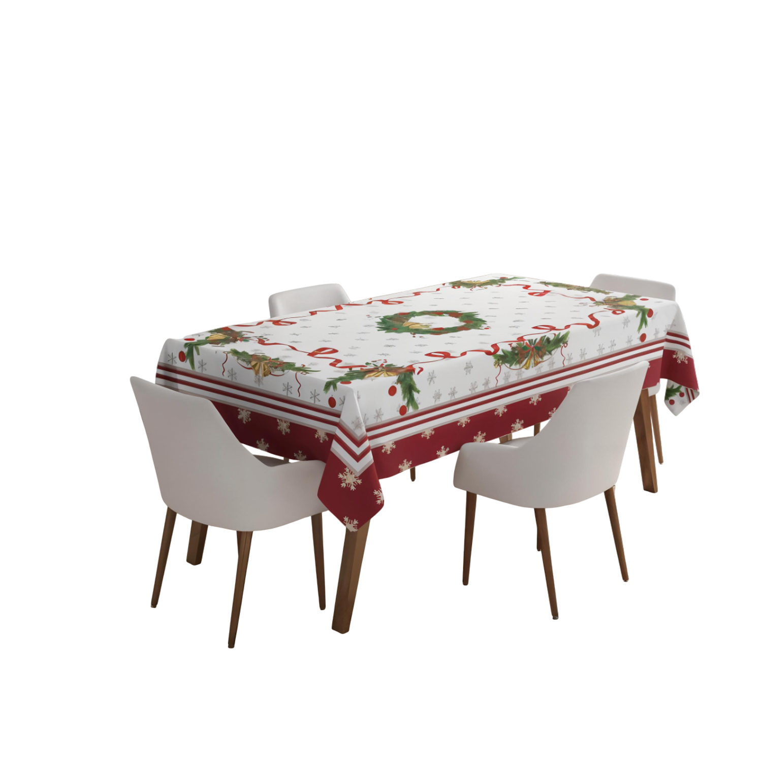 Altri Brand Tovaglia Natalizia 160X220 Cm Ruby No Colore