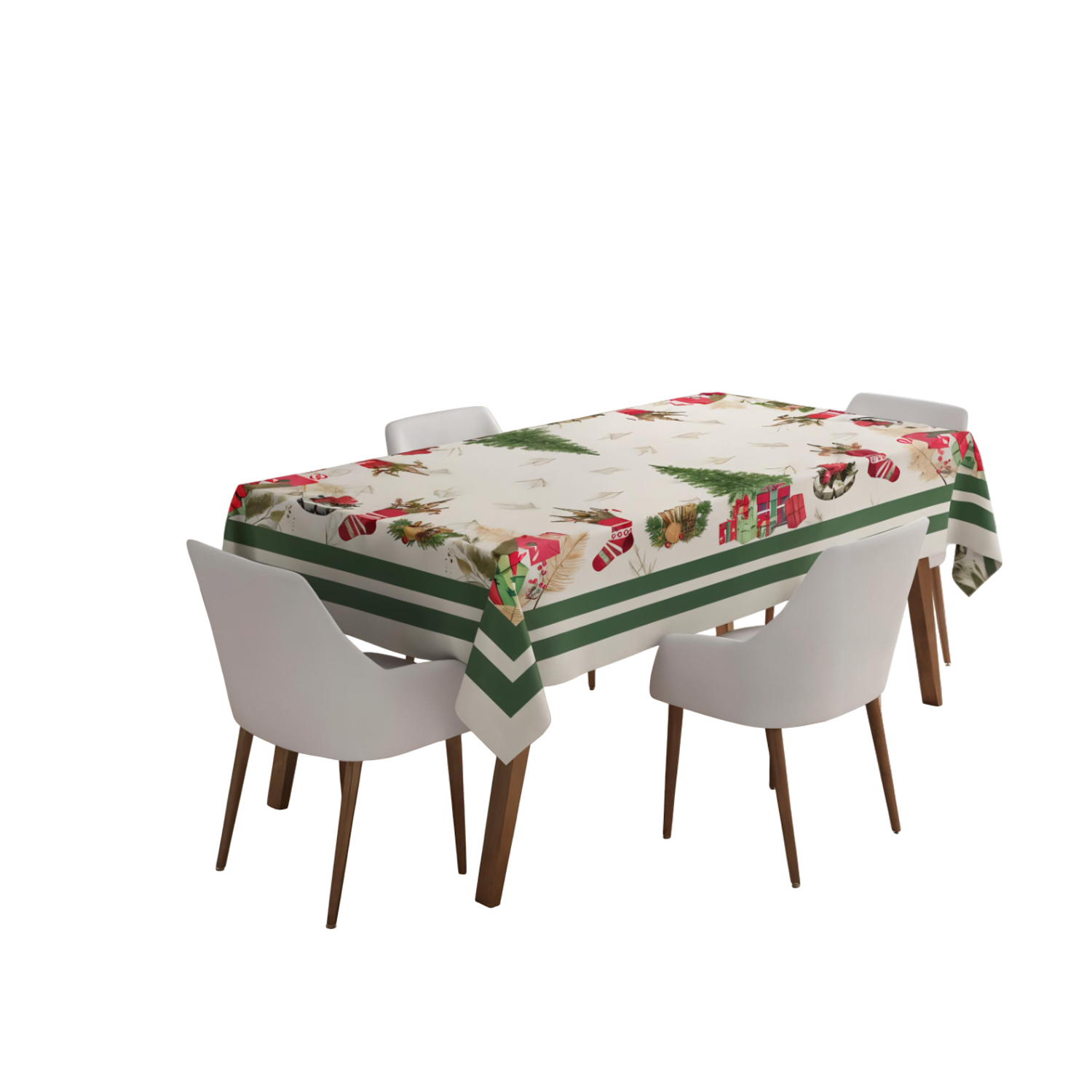 Tovaglia natalizia 160x220 cm Festive
