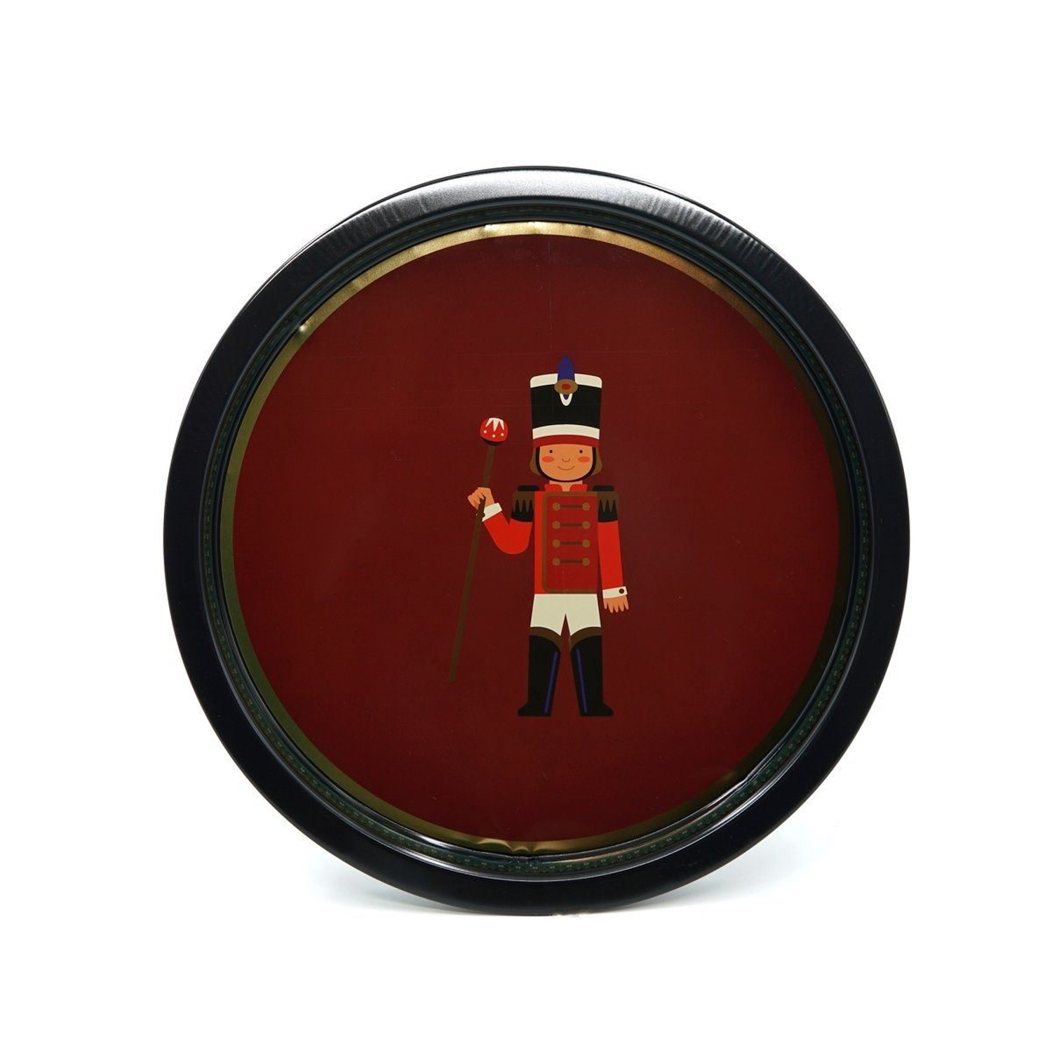 Vassoio natalizio Schiaccianoci 31,5 cm