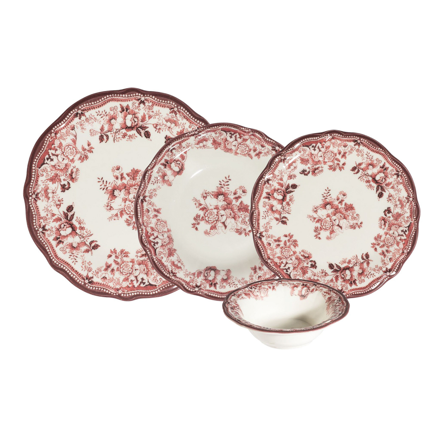 Set 24 piatti Velour
