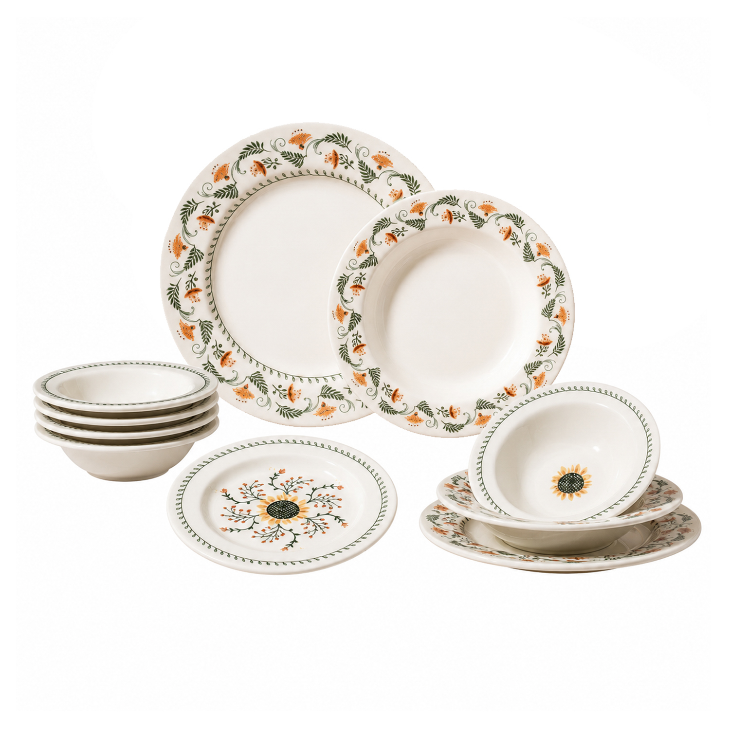 Set 24 piatti Bonsai