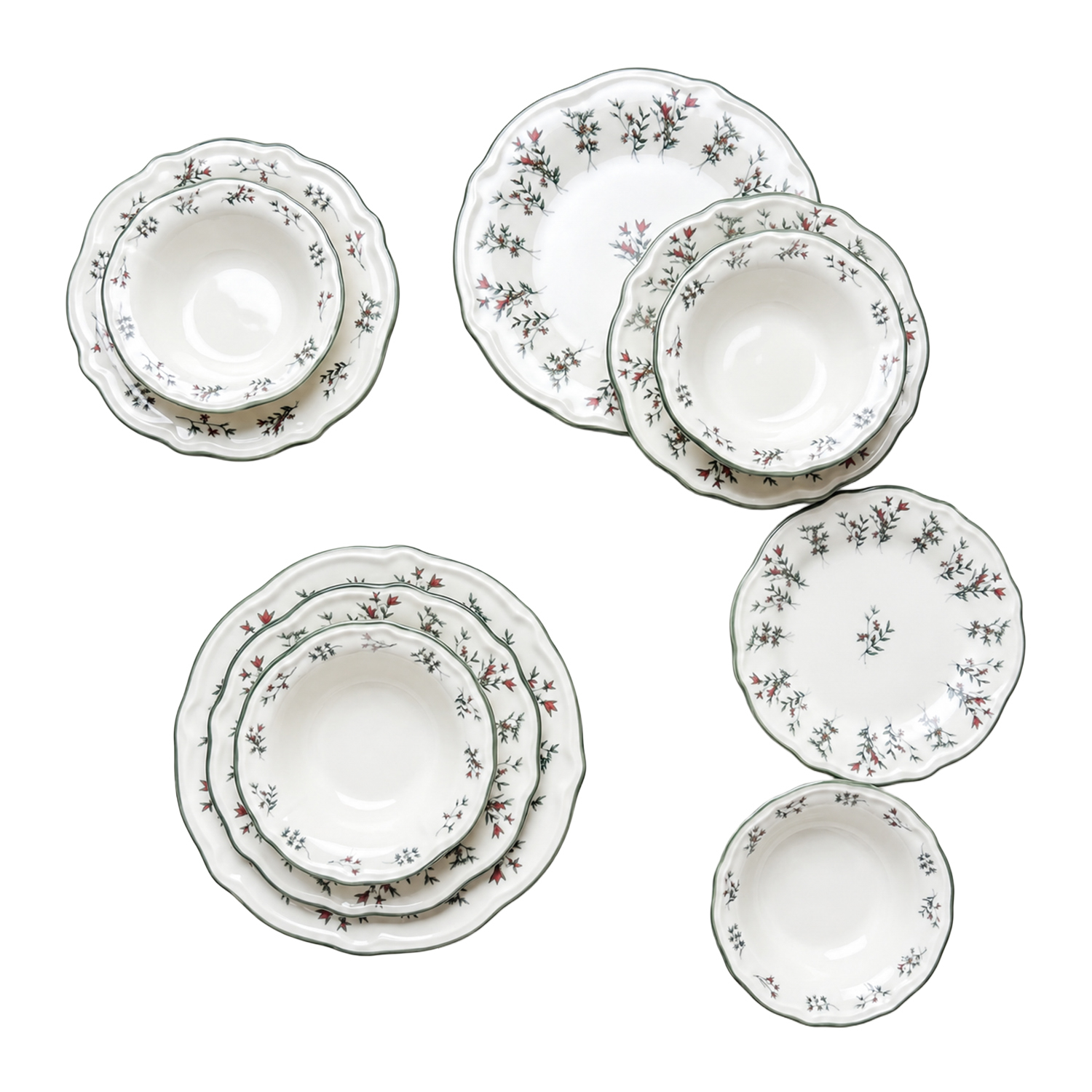 Set 24 piatti terra