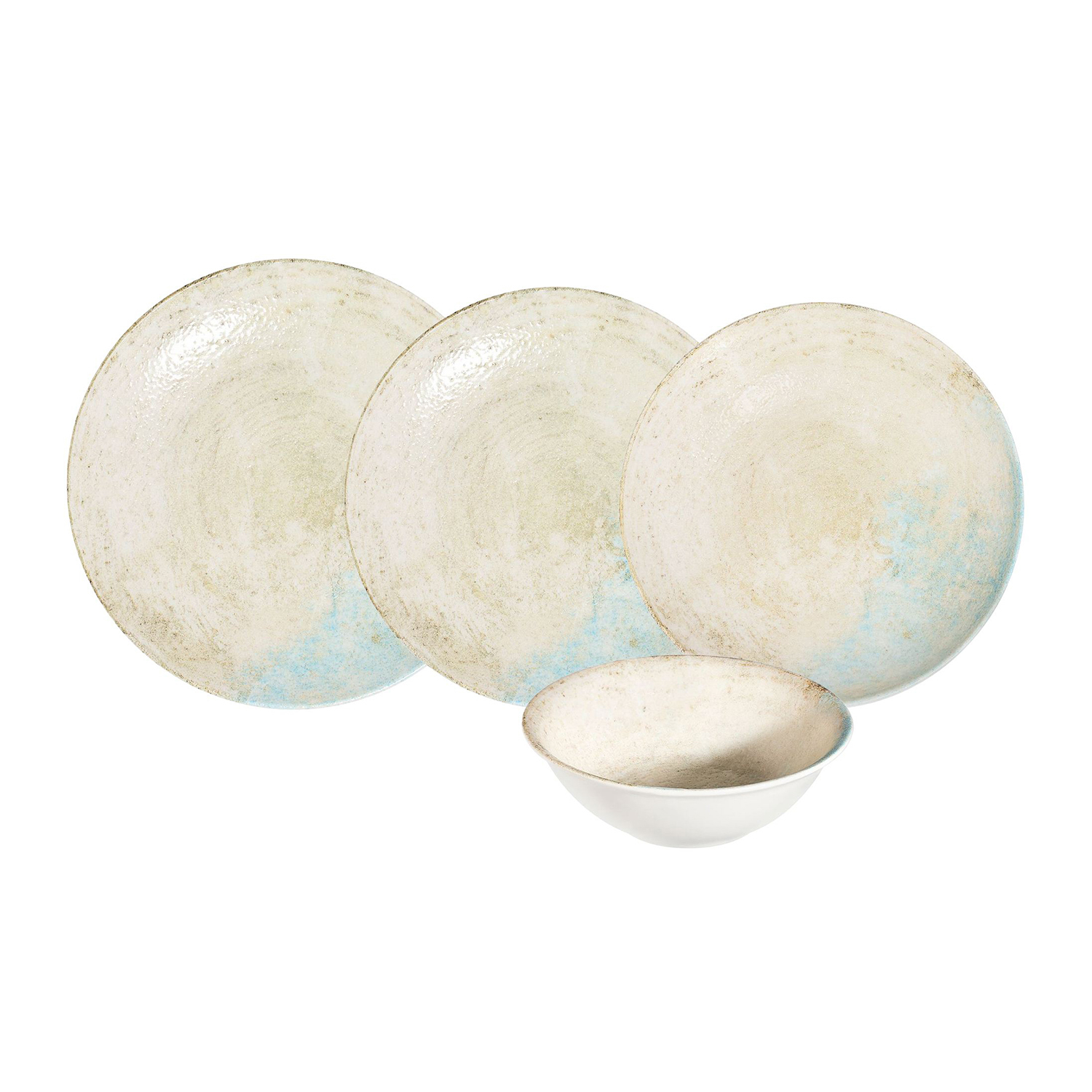 Set 24 piatti Aquarel chic