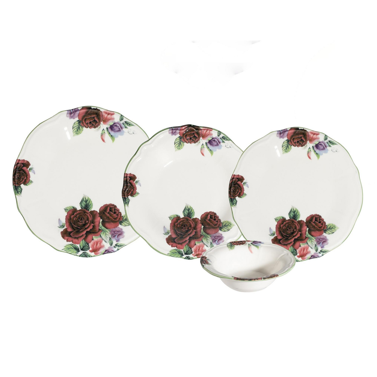 Set 24 piatti Nerissa