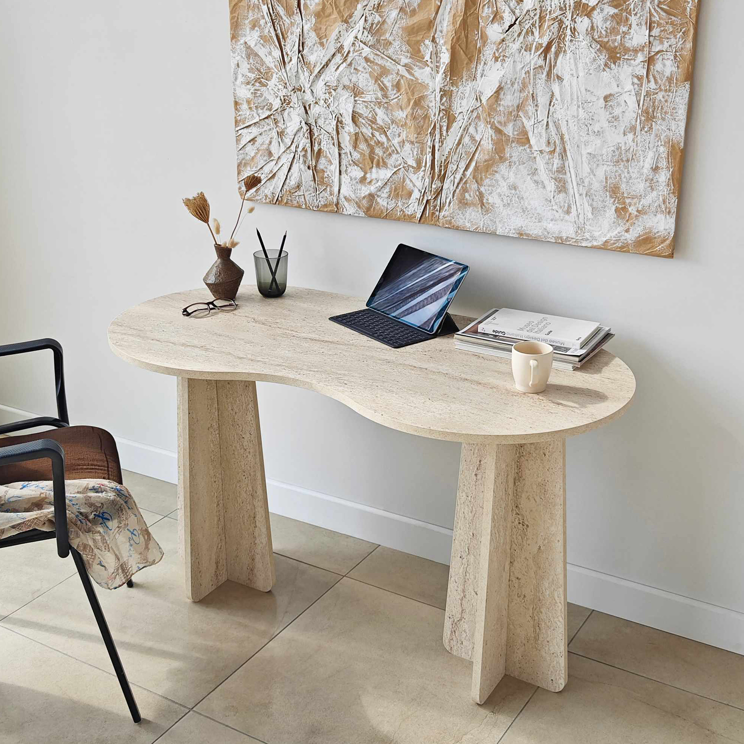 Tavolo Infini travertine