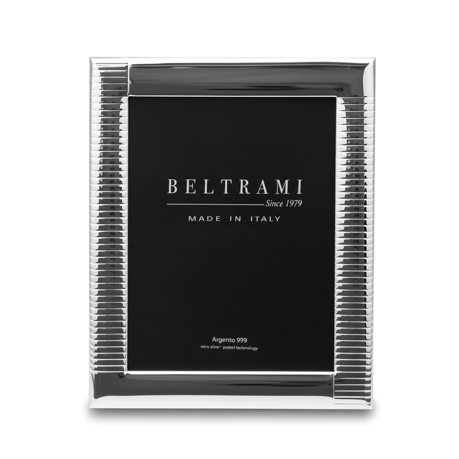 Portafoto linee foto 13x18 cm Beltrami con argento Miro Silver