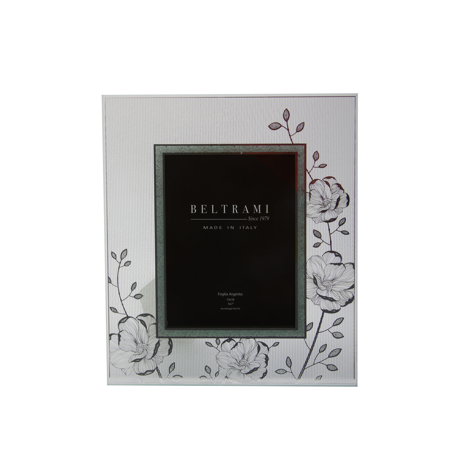 Beltrami Portafoto rose foto 13x18 cm con argento Miro Silver