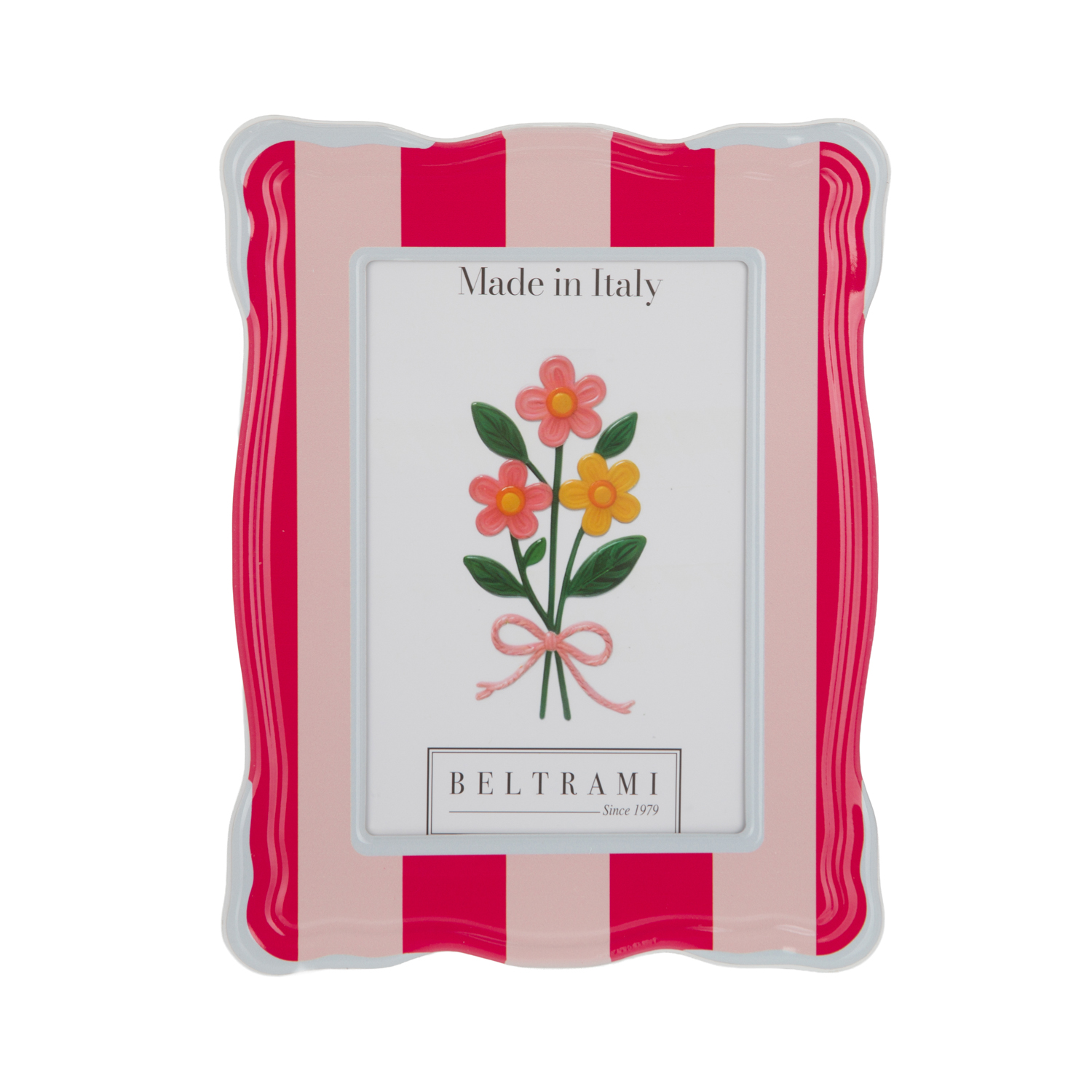 Portafoto 13x18 cm Summer legno corallo grigio