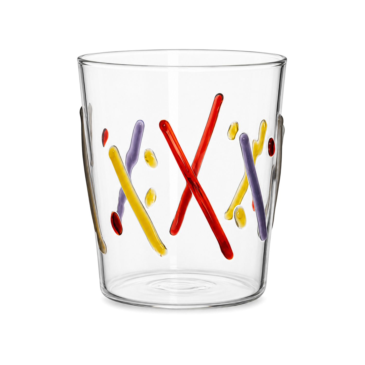Bicchiere acqua borosilicato autumn 410 ml Lines