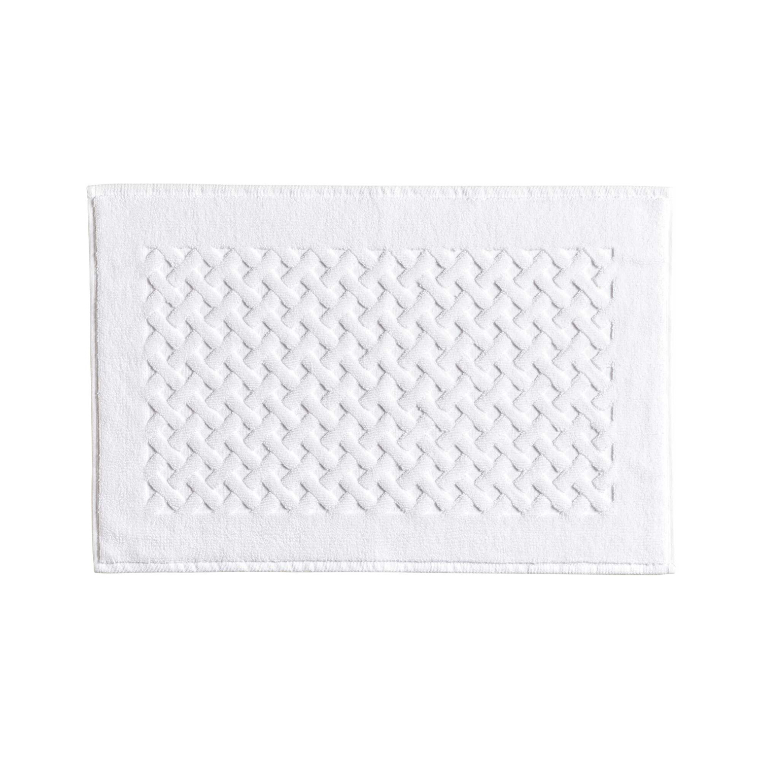 Tappeto bagno spugna bianco 40x60 cm Elisa Biancoperla