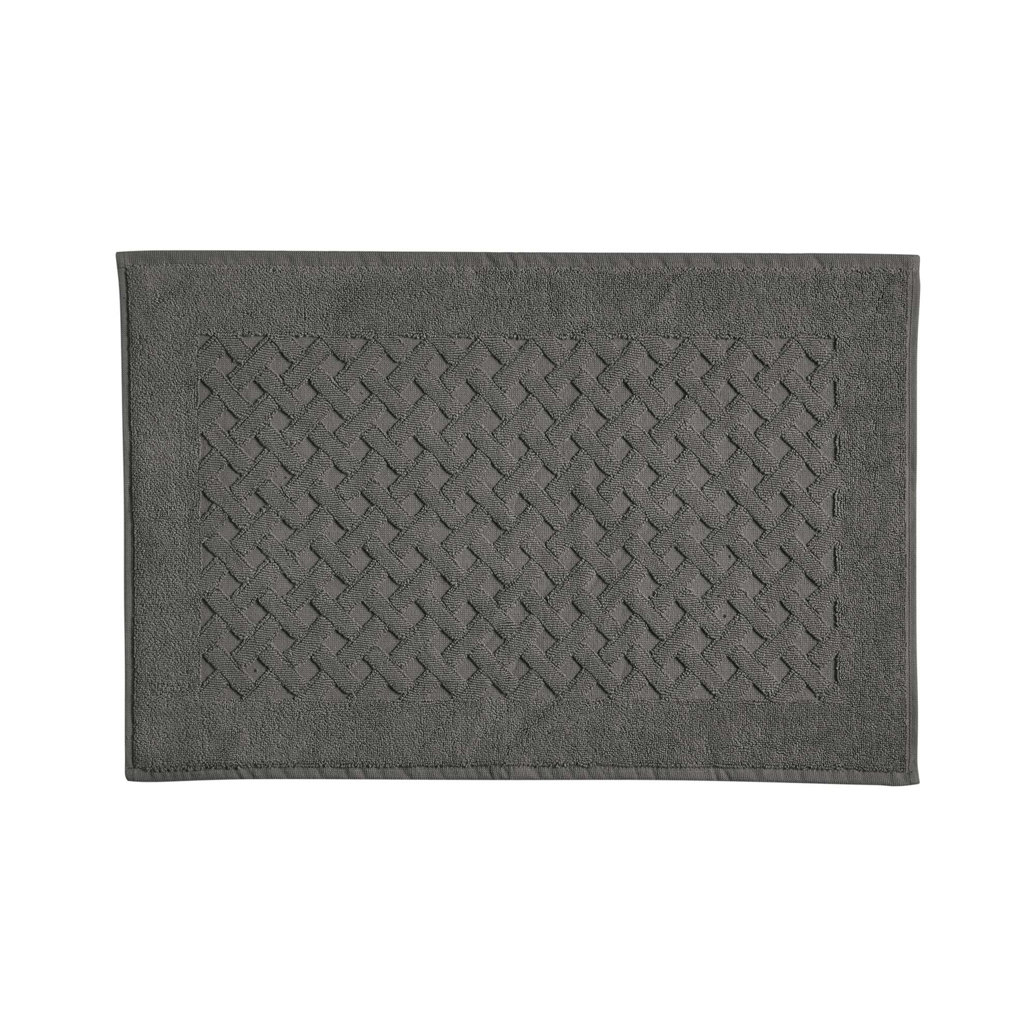 Tappeto bagno spugna grigio 40x60 cm Elisa Biancoperla