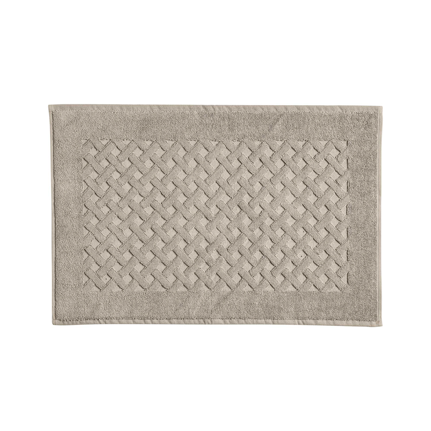 Tappeto bagno Elisa 40x60 cm beige Biancoperla