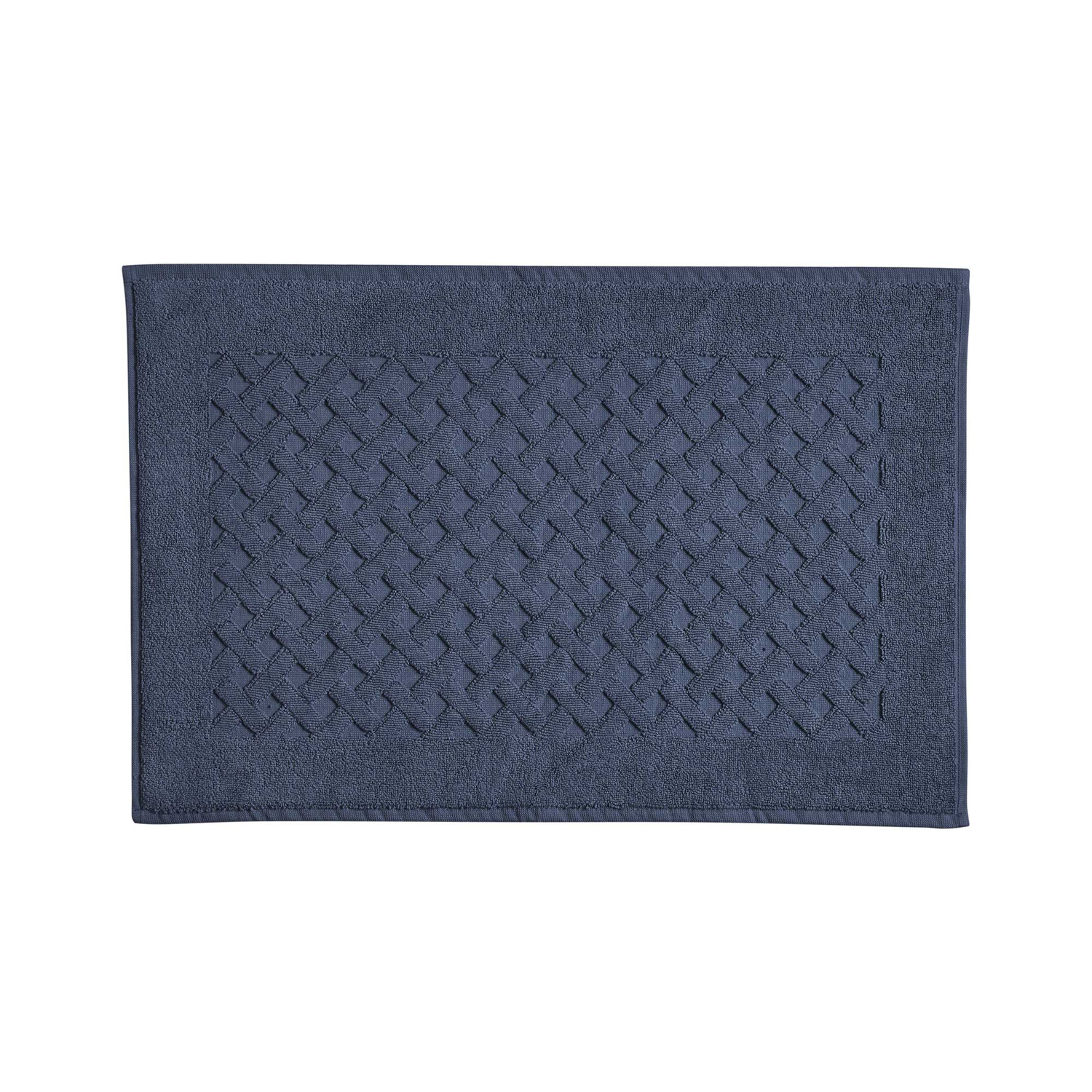 Tappeto bagno Elisa 40x60 cm blu Biancoperla