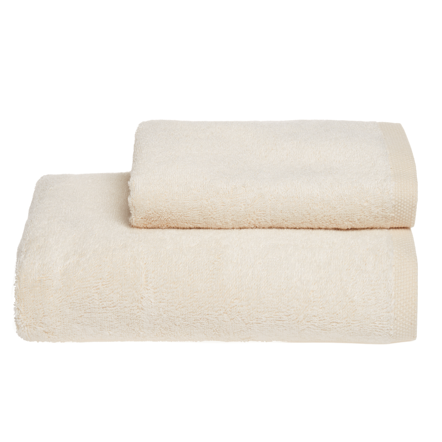 Set Bamboo asciugamano visto e ospite Biancoperla