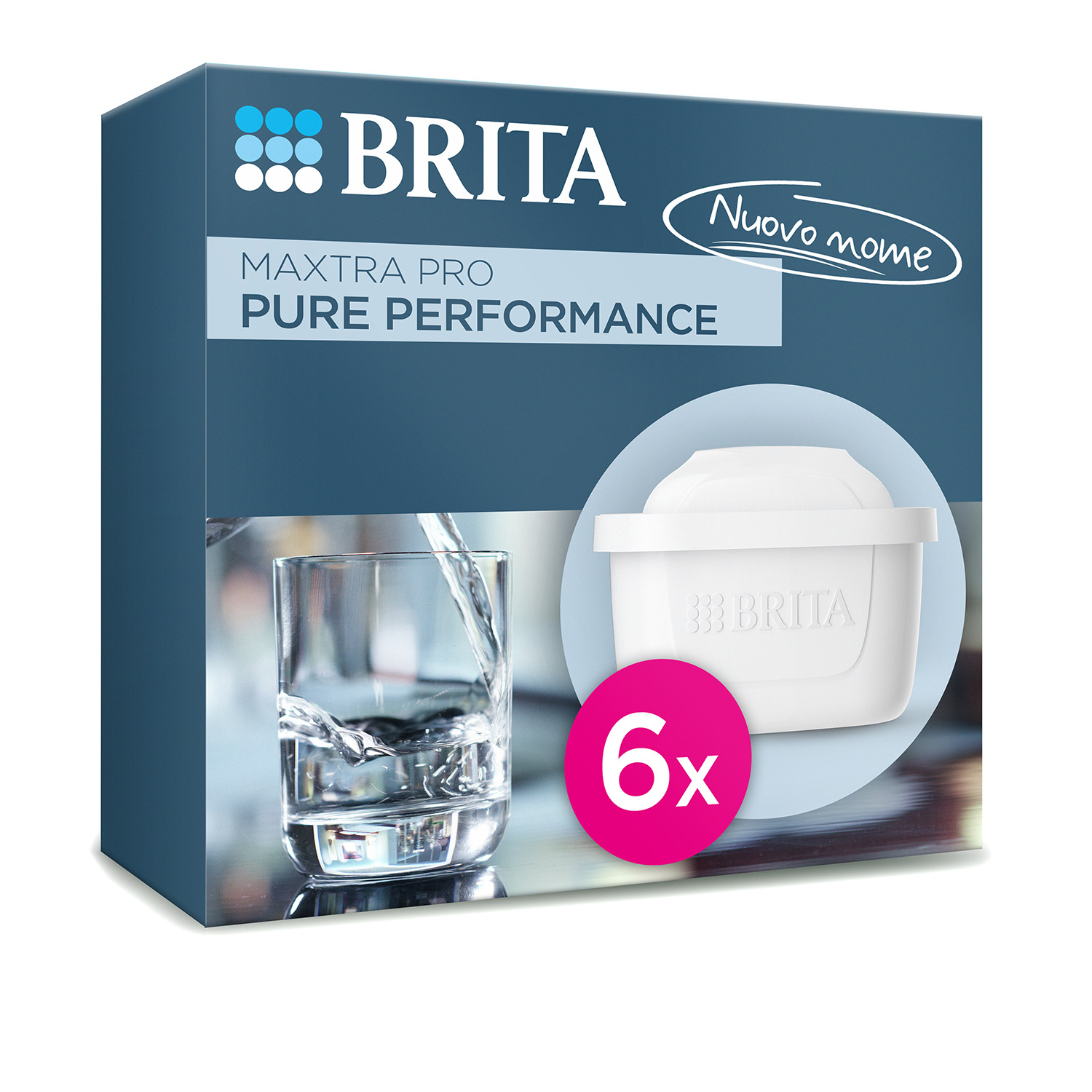 Filtro Per Caraffe Brita Mx Pro ALL-IN-1 Pack 6-image