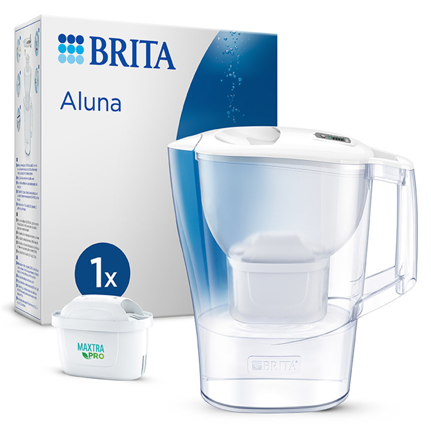 Caraffa filtrante Aluna 2,4 L Brita con filtro