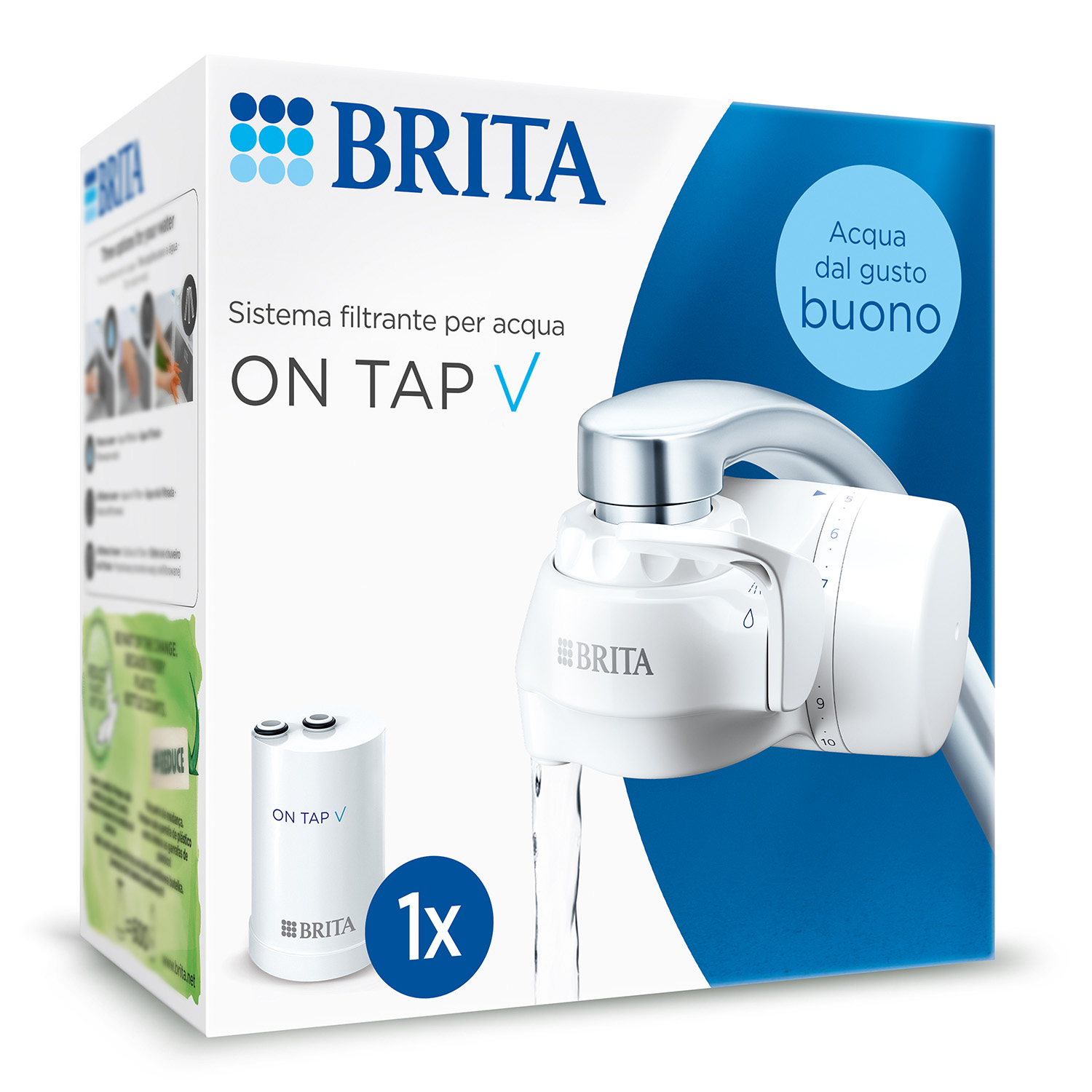Sistema Filtrante Acqua Rubinetto Brita On Tap V