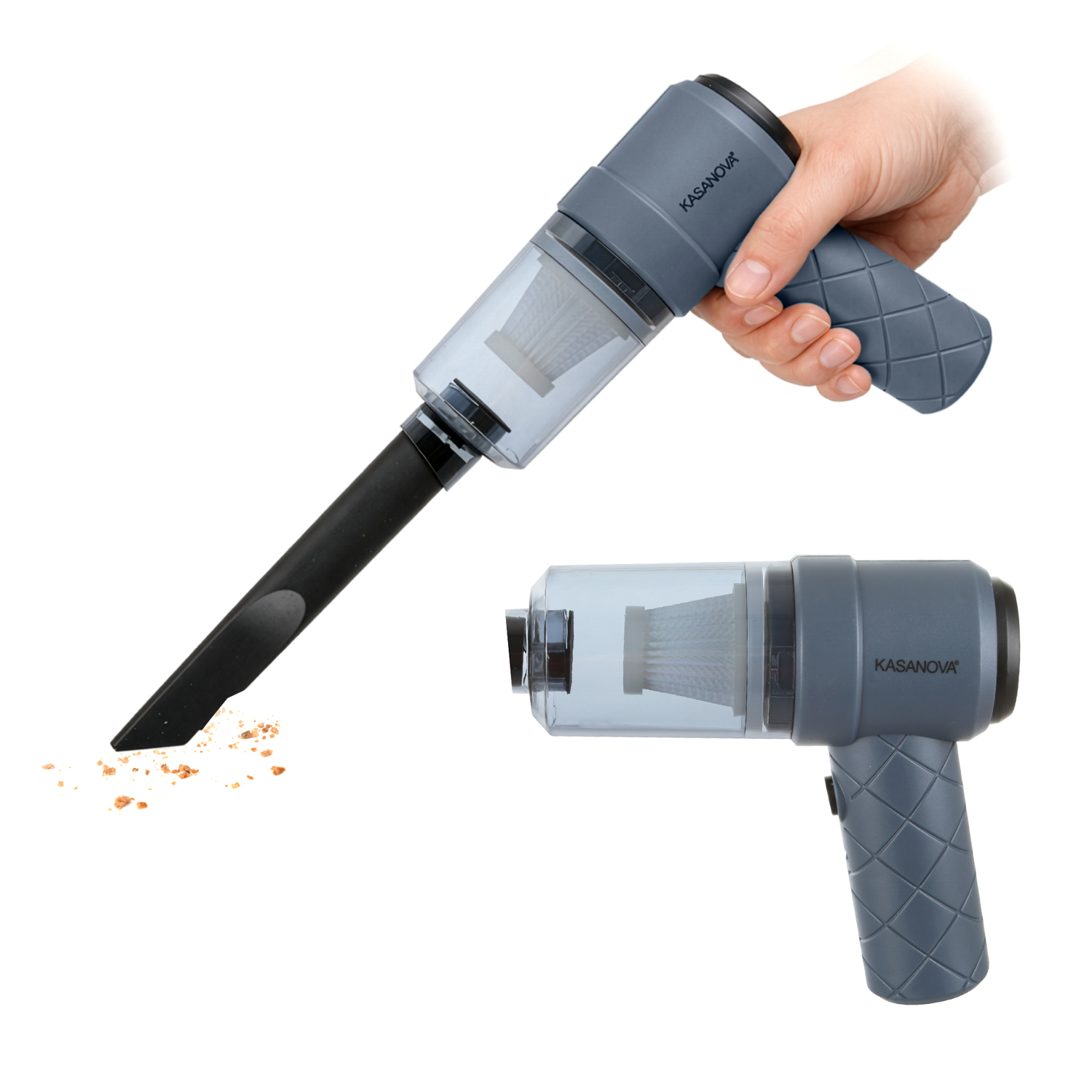 Mini aspiratore 2 in 1 senza fili verde