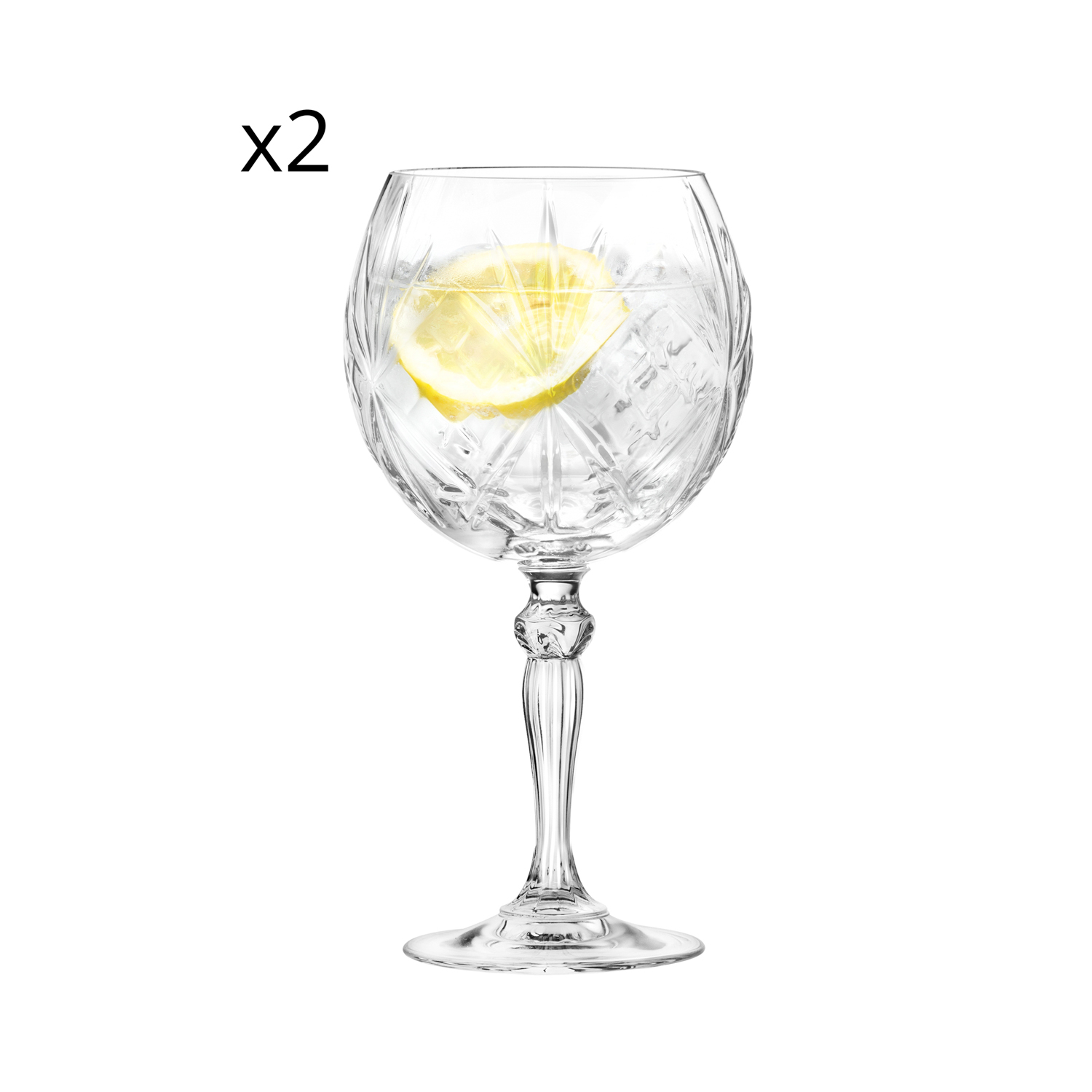 Set 2 calici Cocktail RCR Cristalleria Italiana