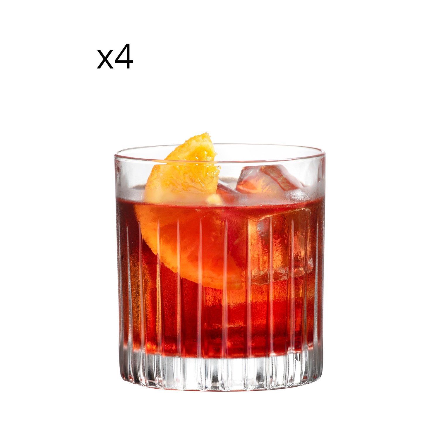 Set 4 bicchieri Negroni RCR Cristalleria Italiana