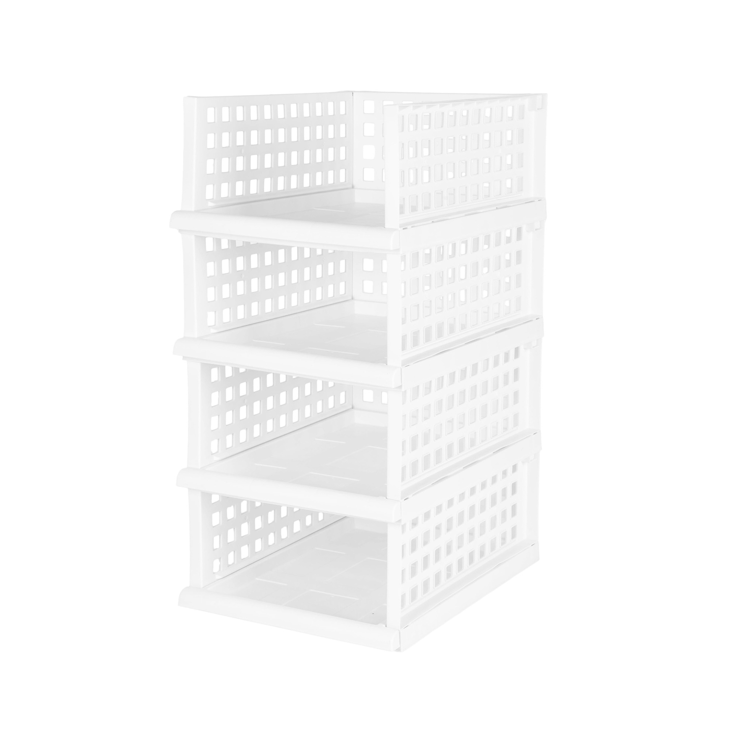 Scaffale Slider maxi a 4 ripiani bianco Compactor