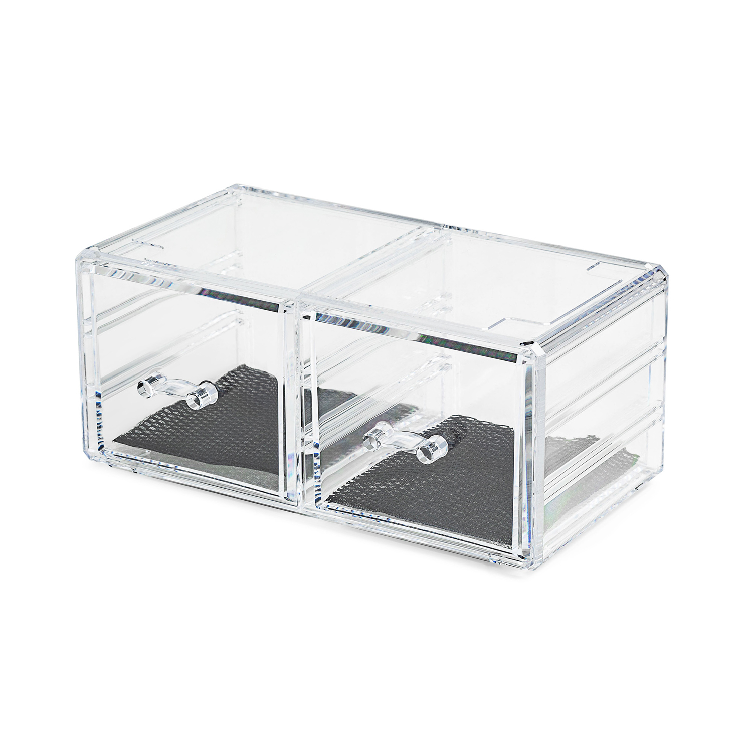 Organizer con 2 cassetti per trucchi Compactor