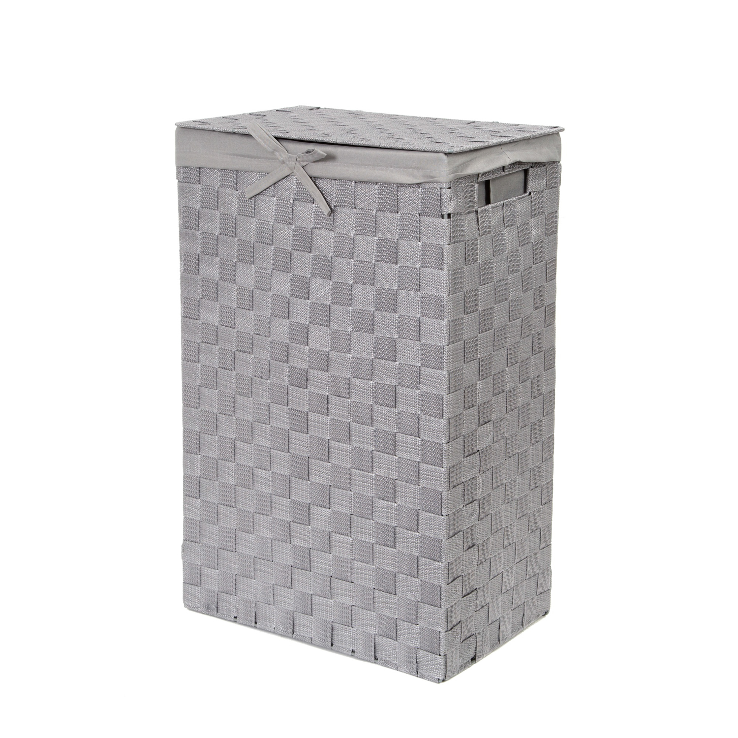 Portabiancheria Tex 38x25x60 cm grigio Compactor