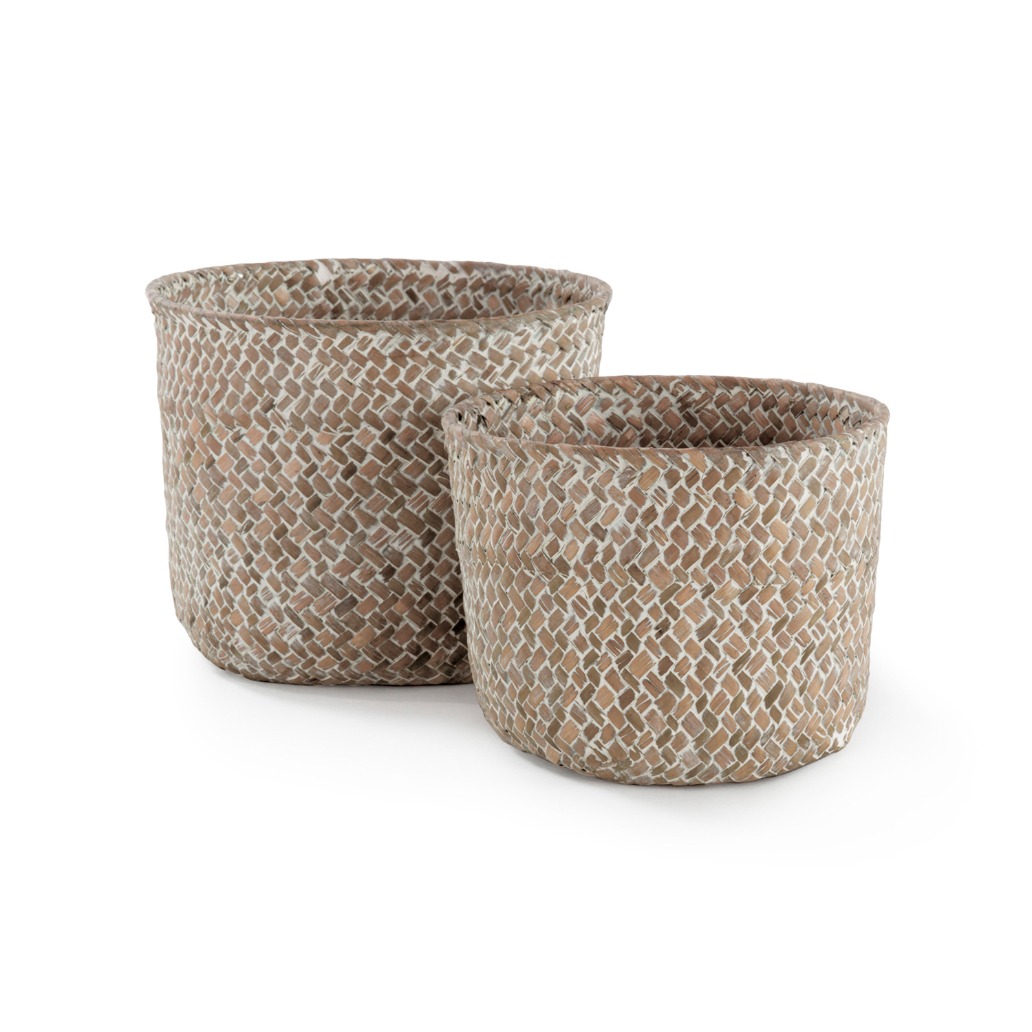 Set 2 cestini Mika beige Compactor