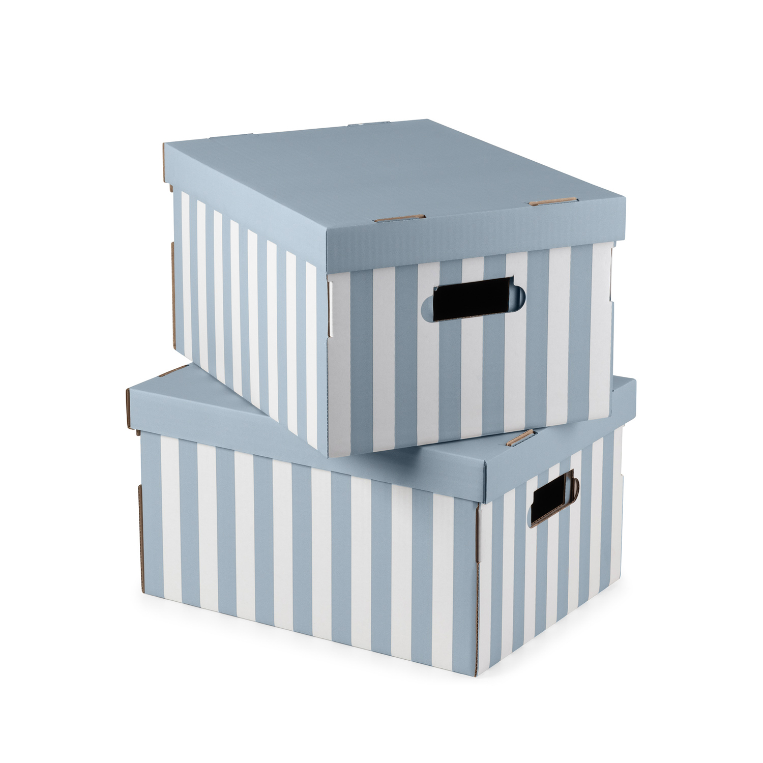 Set 2 scatole Shirt grigie Compactor