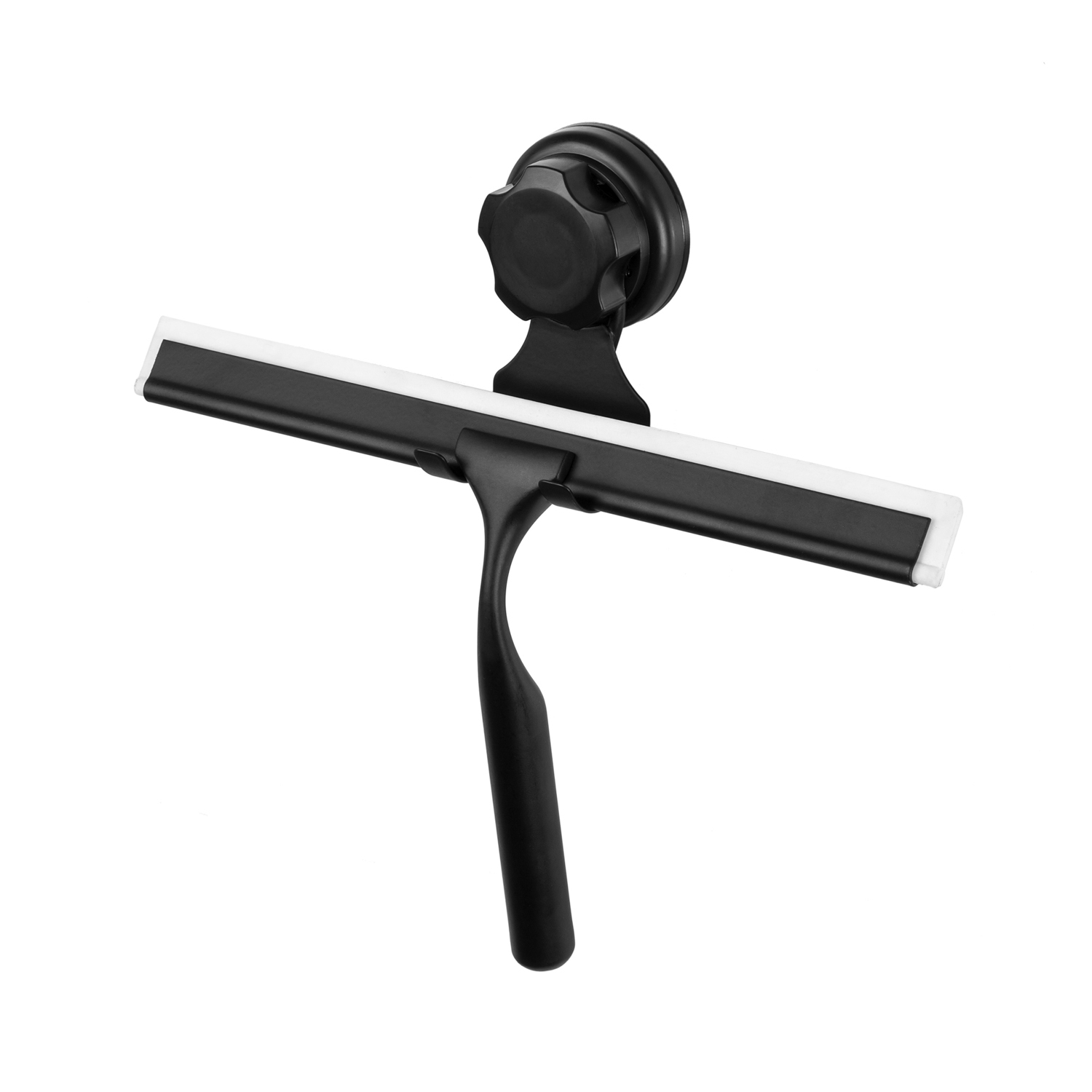 Tergivetro con supporto a ventosa nero Compactor