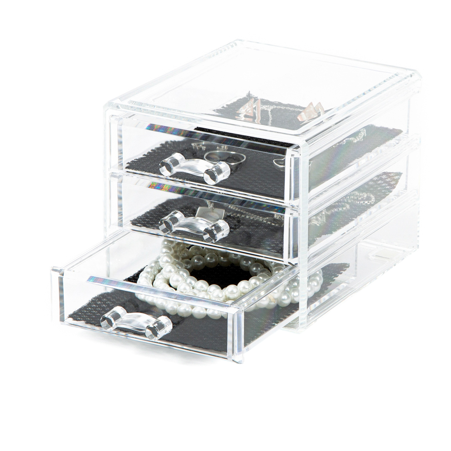 Organizer con 3 cassetti 12 cm Compactor